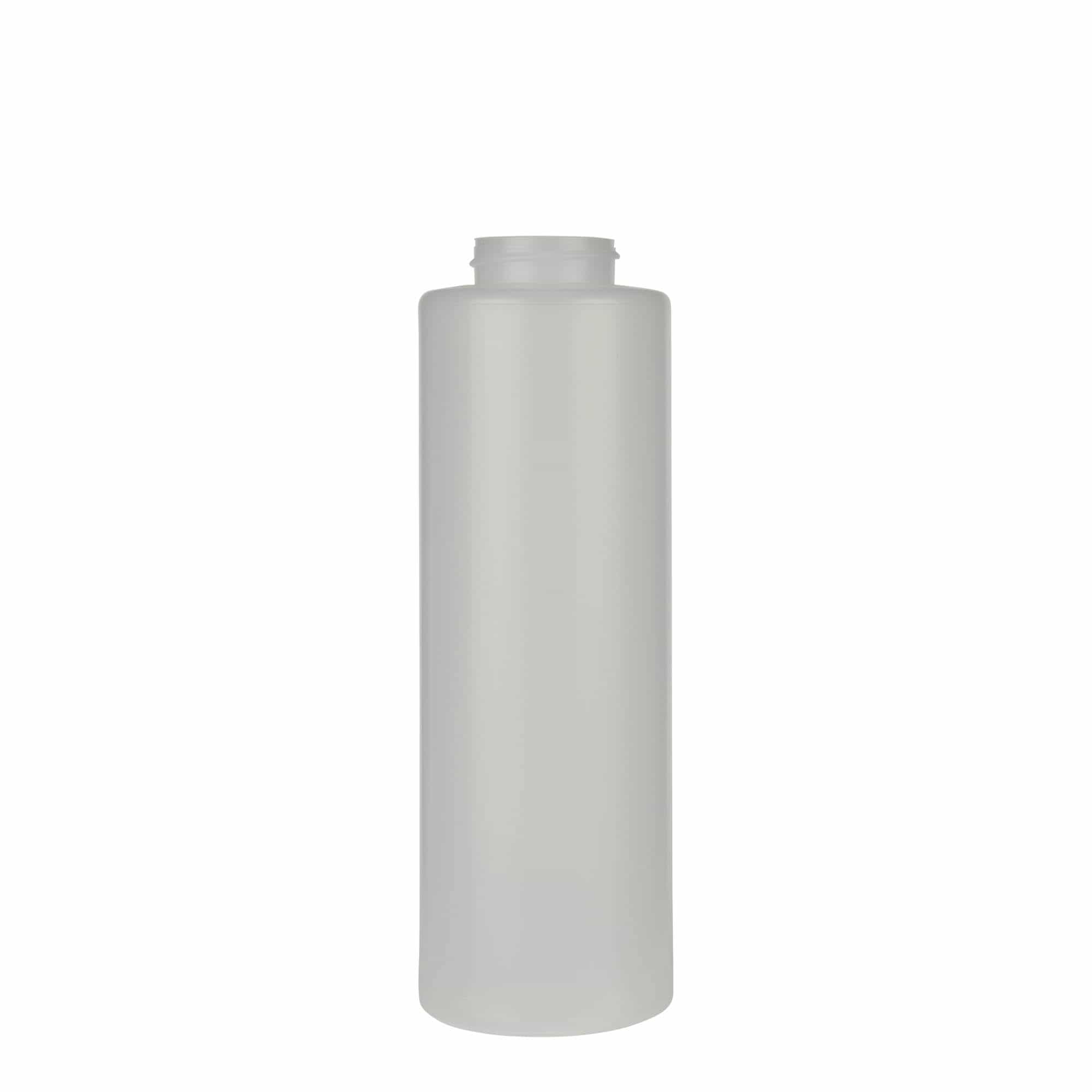 500 ml kastmepudel, LDPE-plast, loomulik värv, sulgur: GPI 38/400 500 ml kastmepudel, LDPE-plast, loomulik värv, sulgur: GPI 38/400