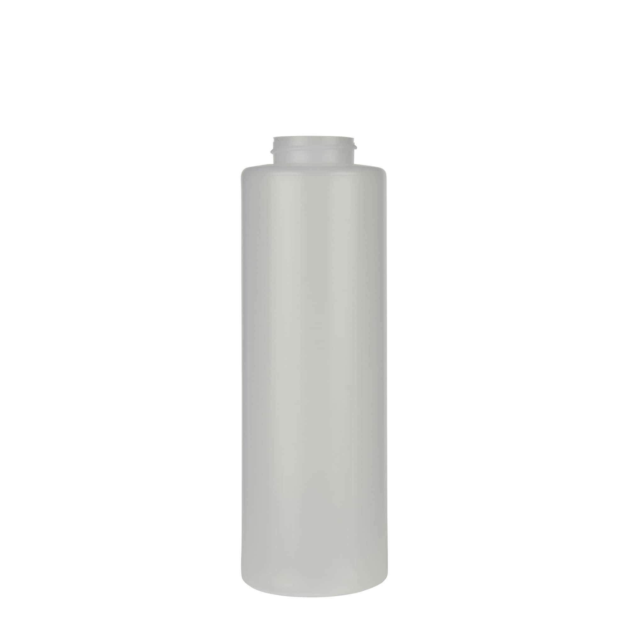 500 ml kastmepudel, LDPE-plast, naturaalne, suuava: 38/400