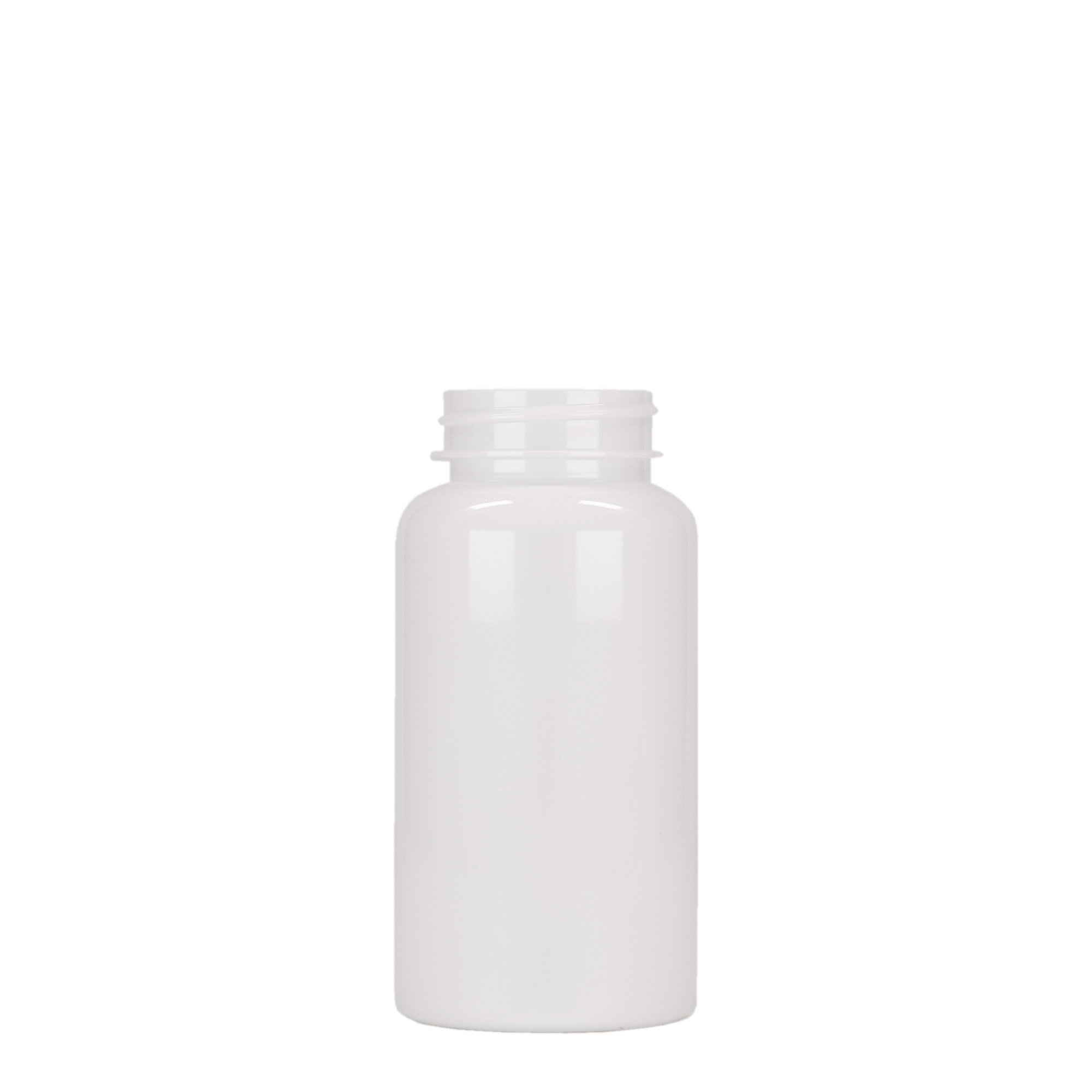 150 ml PET-pakk, plastik, valge, ava: 38/400