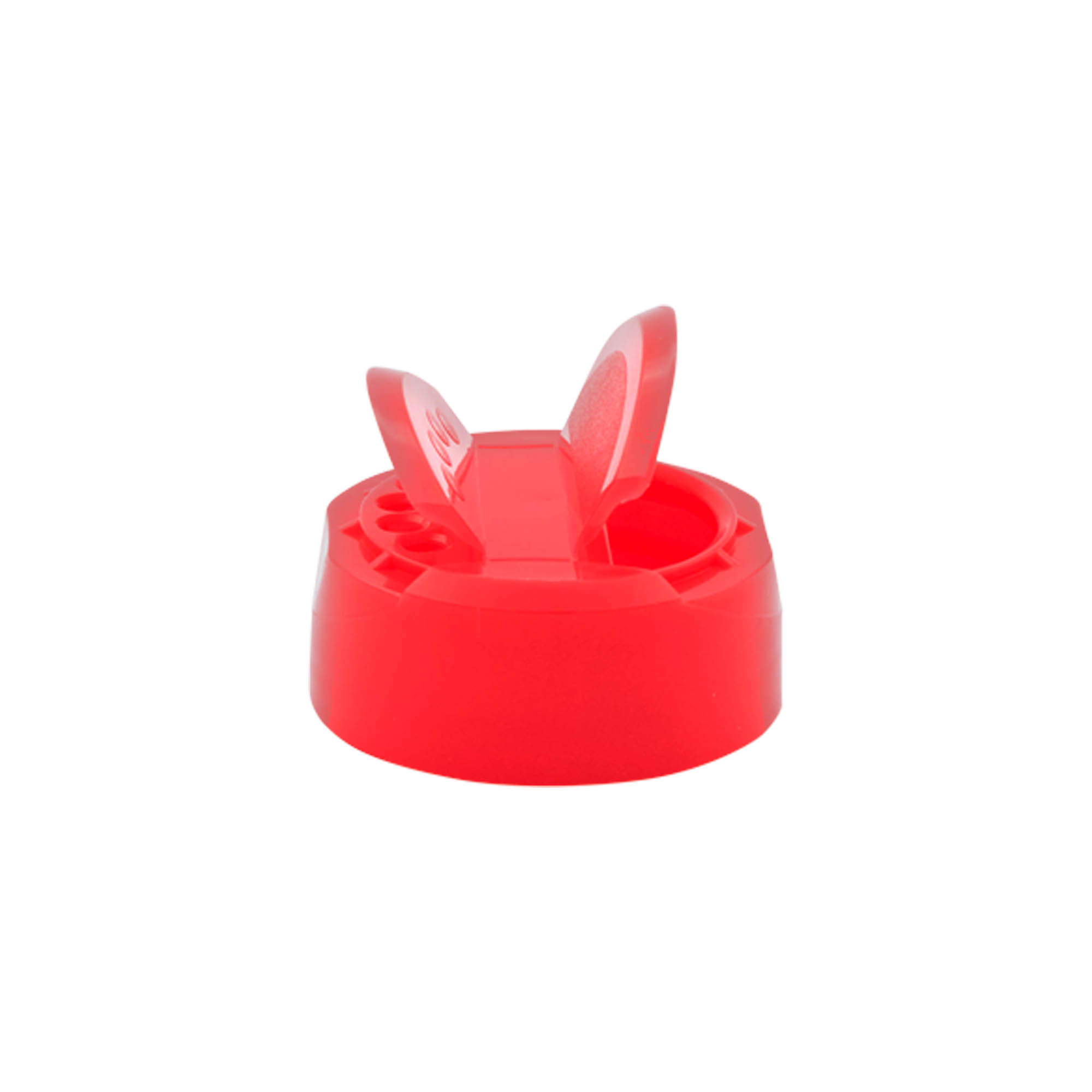 Vürtsipurgi kaas, PP-plastik, punane, ava jaoks: 38/400 Vürtsipurgi kaas, PP-plastik, punane, ava jaoks: 38/400