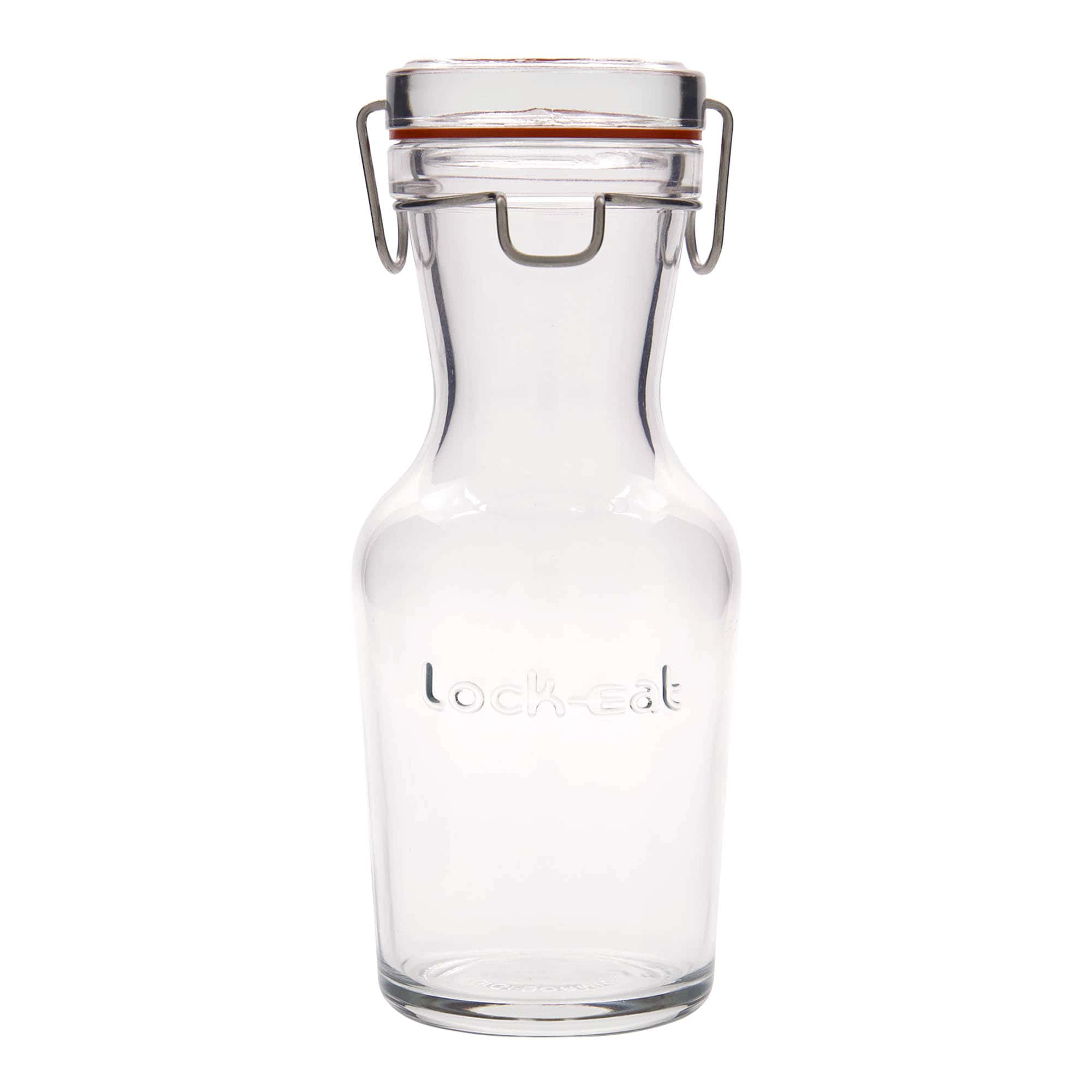 500 ml klaaskarahvin 'Lock-Eat', sulgur: traatkaas