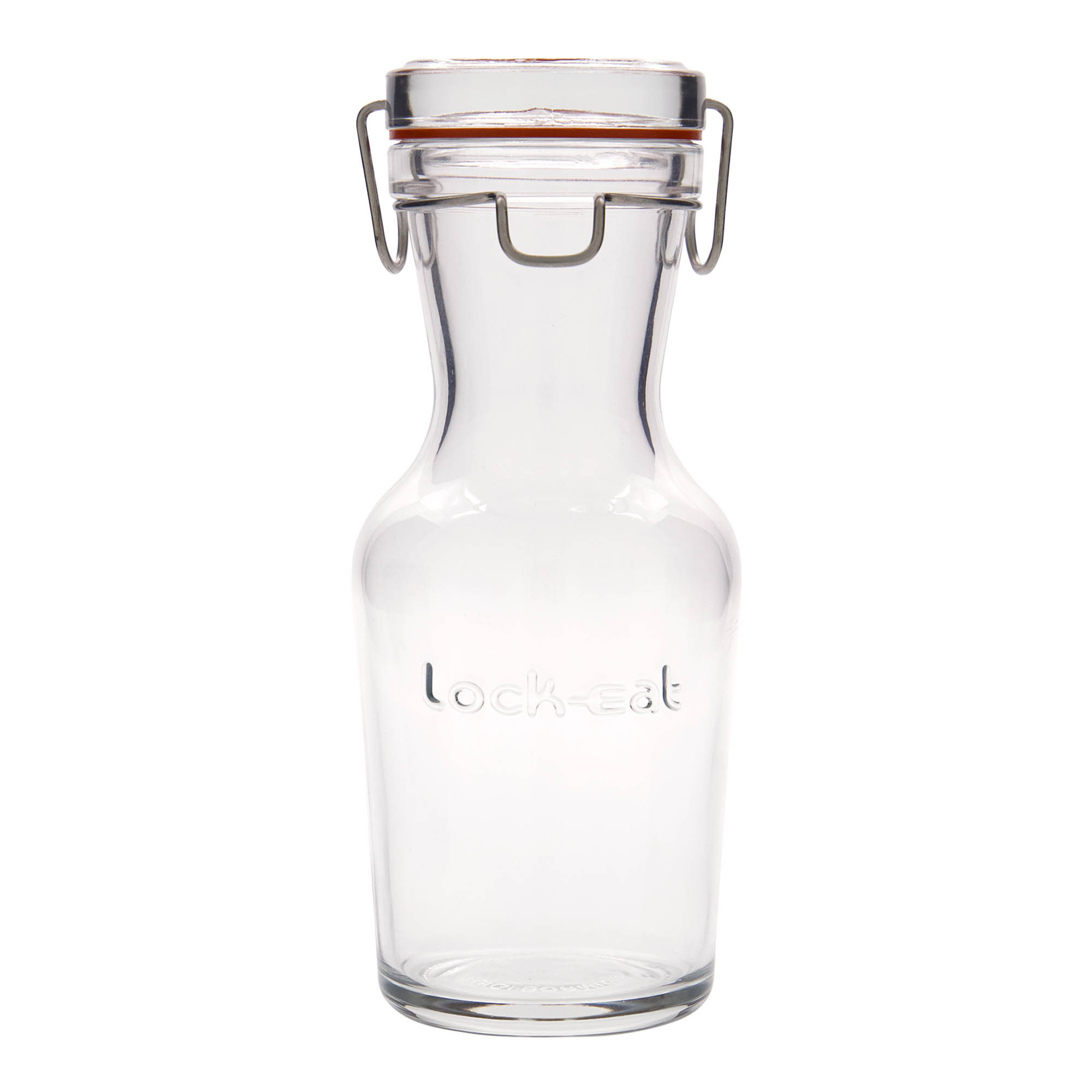 500 ml klaaskaraaf 'Lock-Eat', suuava: traathinglilukk 500 ml klaaskaraaf 'Lock-Eat', suuava: traathinglilukk