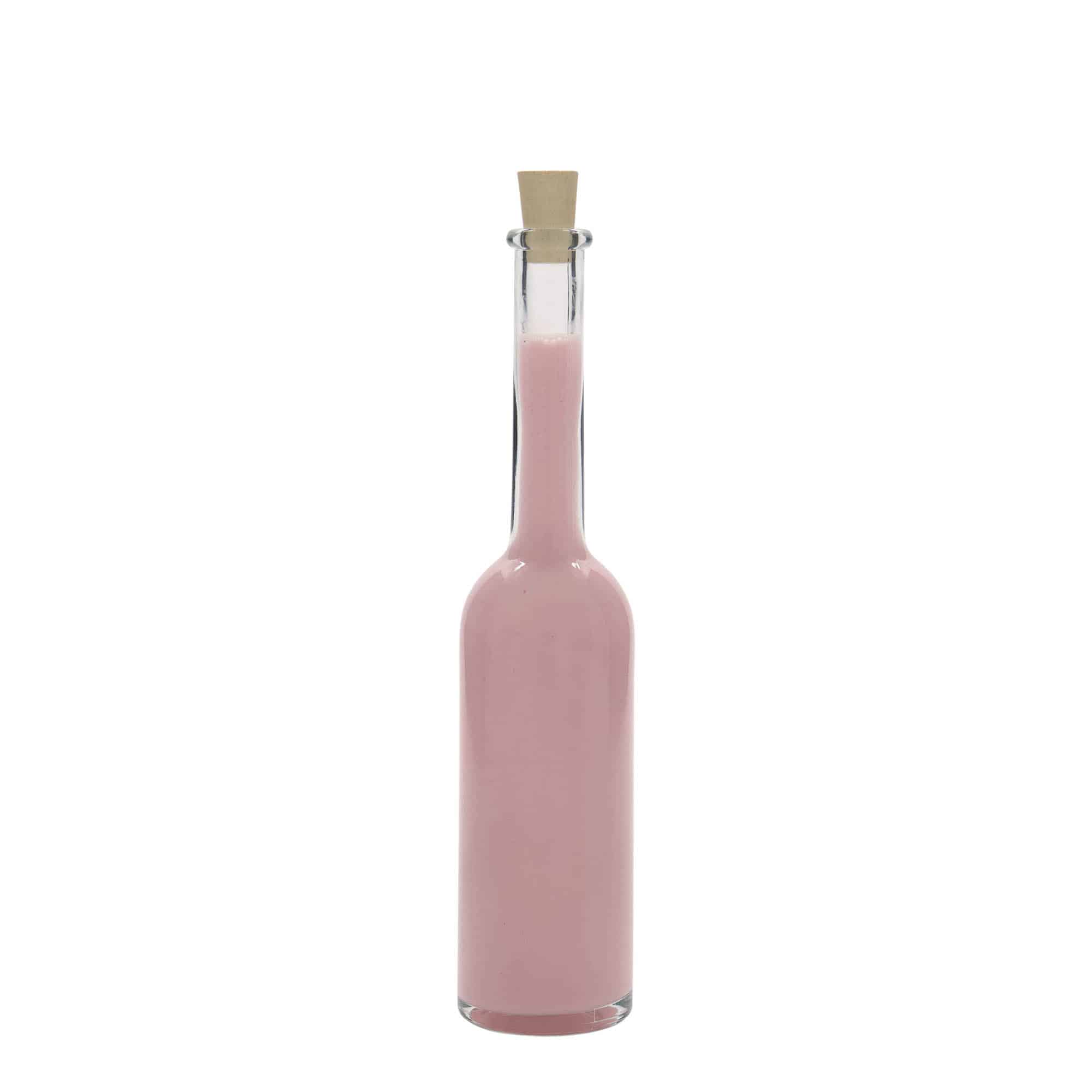 100 ml klaaspudel 'Opera', ava: kork