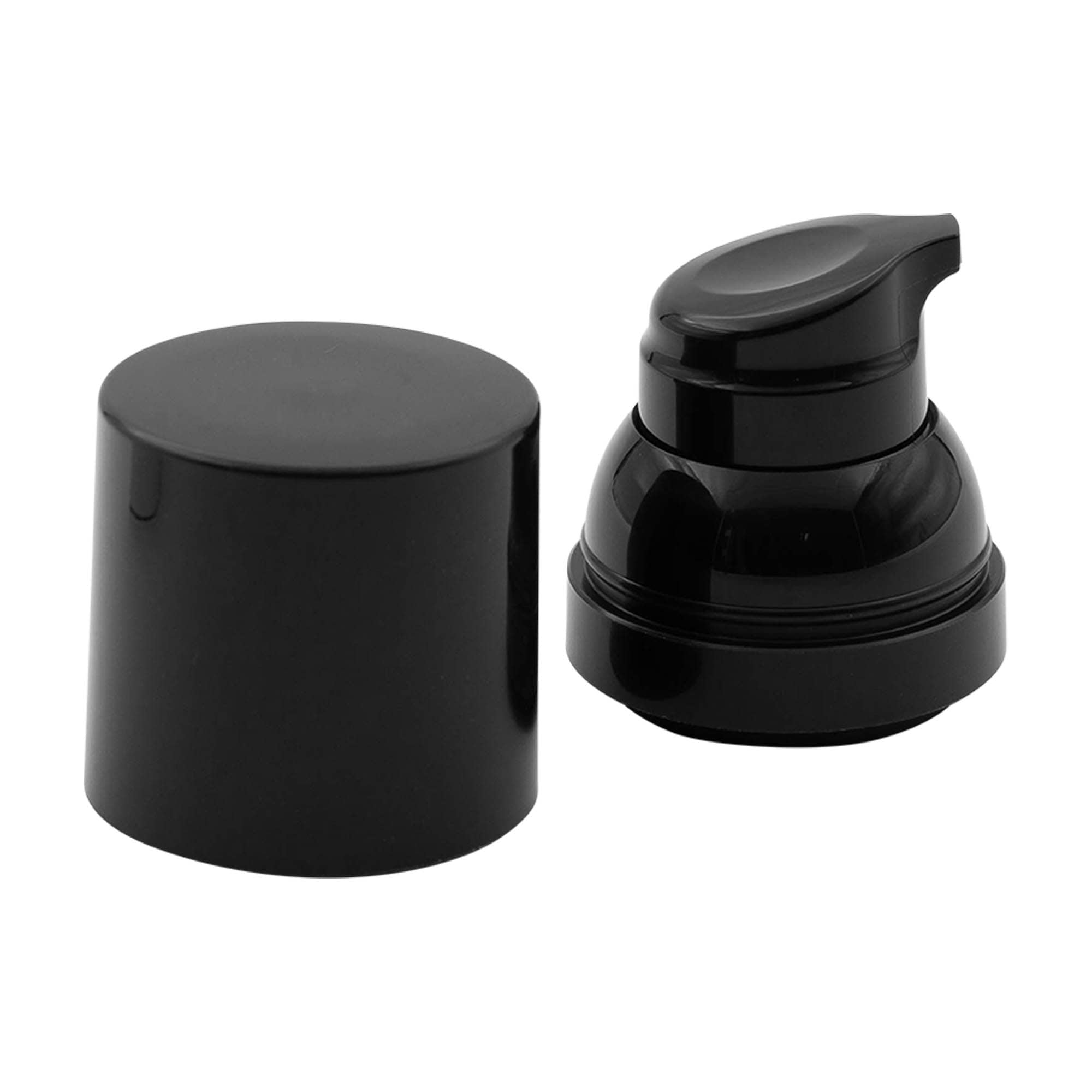 Airless dosaatori pumppea „Mezzo“, tüüp D, PP-plast, must musta korgiga
