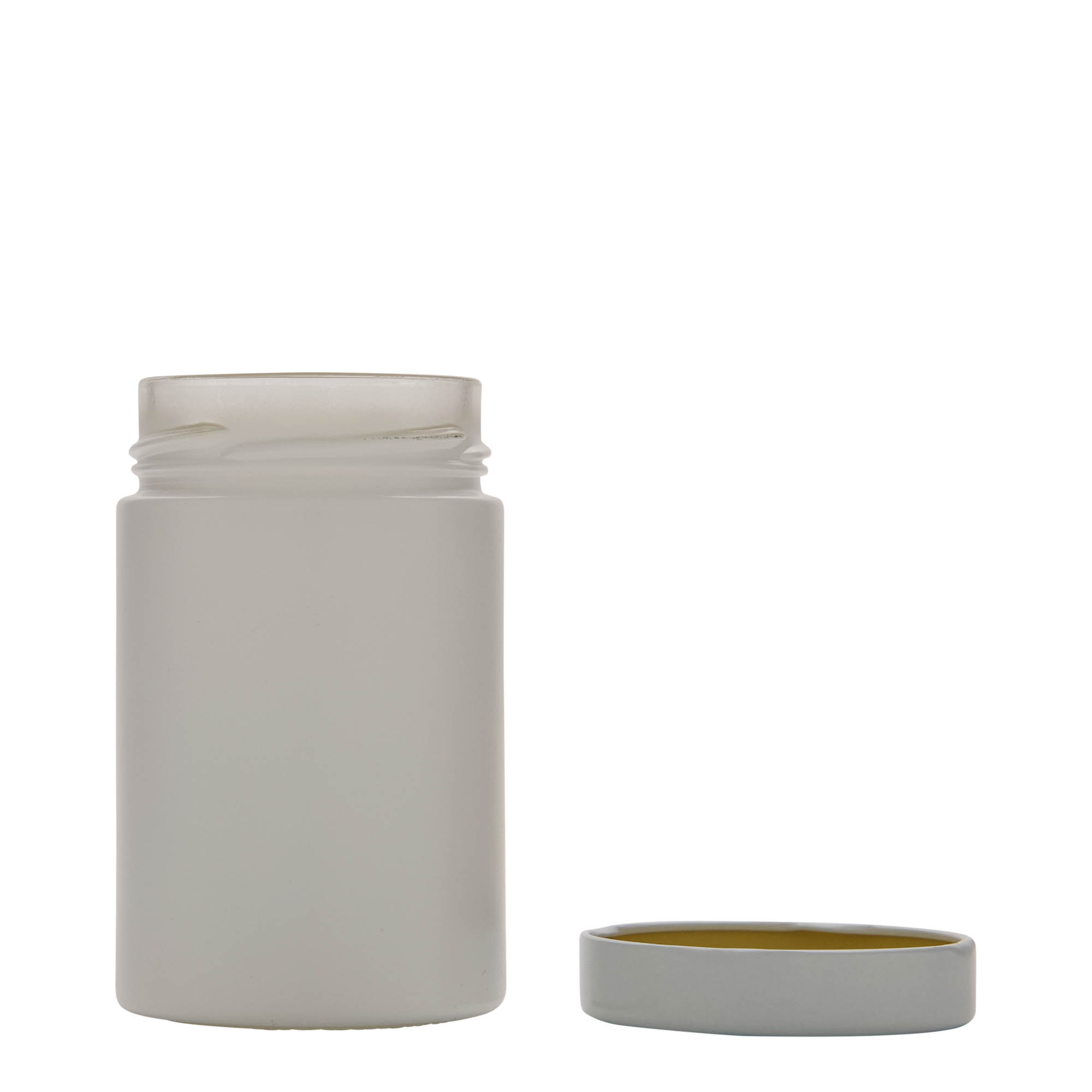 327 ml ümar klaas 'Aurora', valge, suuava: Deep-Twist-Off (DTO 66) 327 ml ümar klaas 'Aurora', valge, suuava: Deep-Twist-Off (DTO 66)