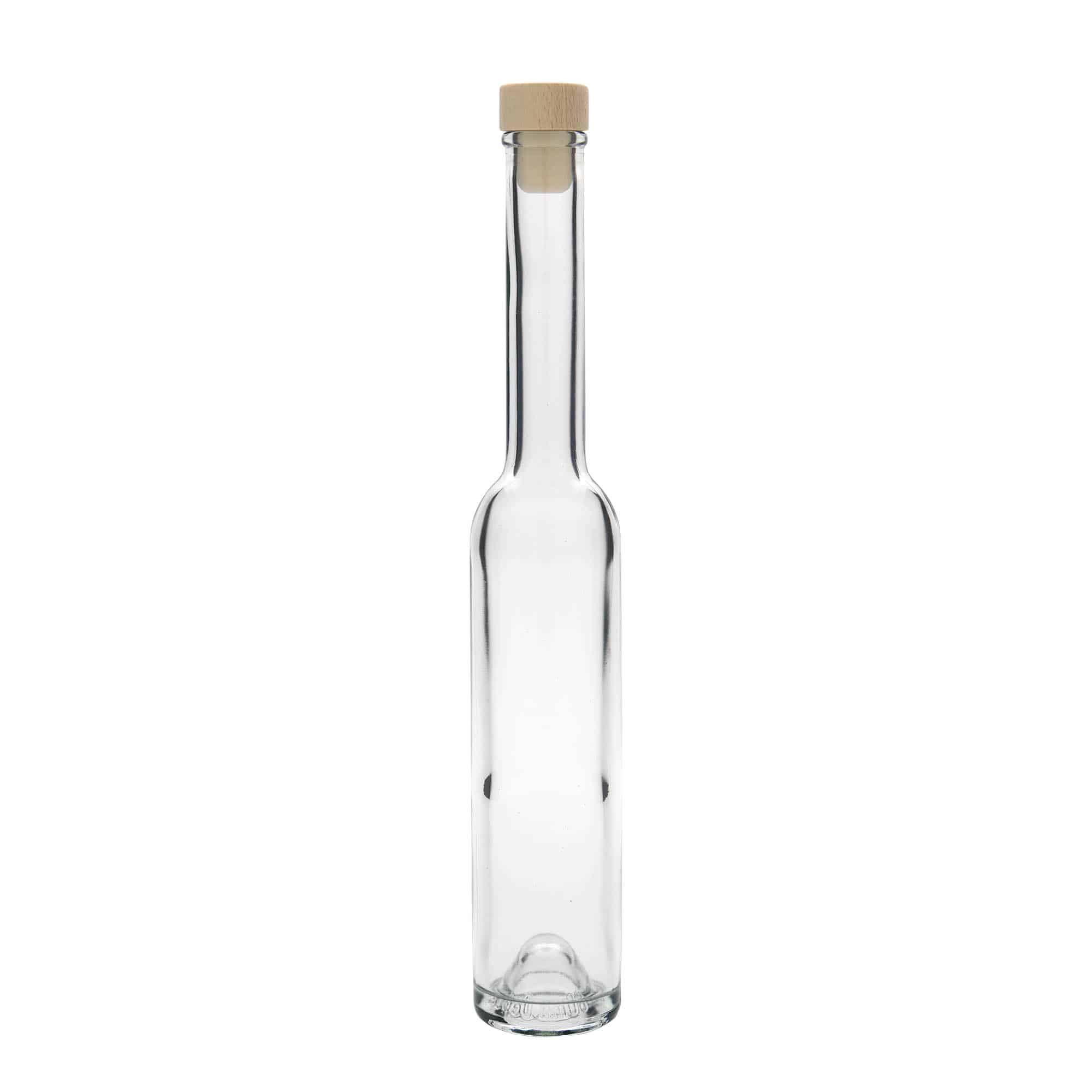 200 ml klaaspudel 'Platina', sulgur: kork