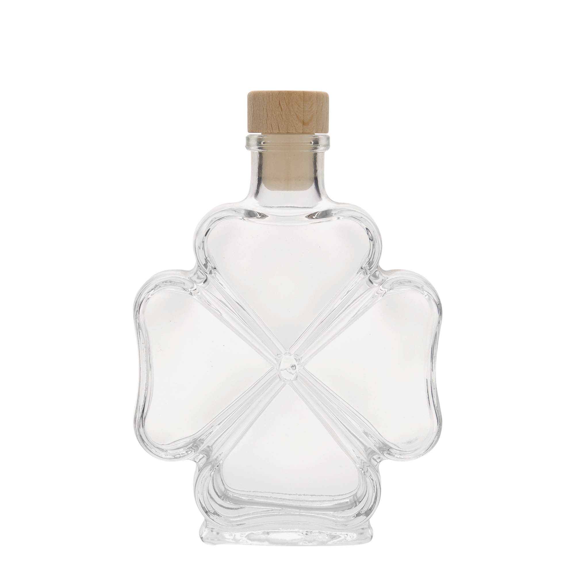 200 ml klaaspudel 'Ristikheina', ava: kork