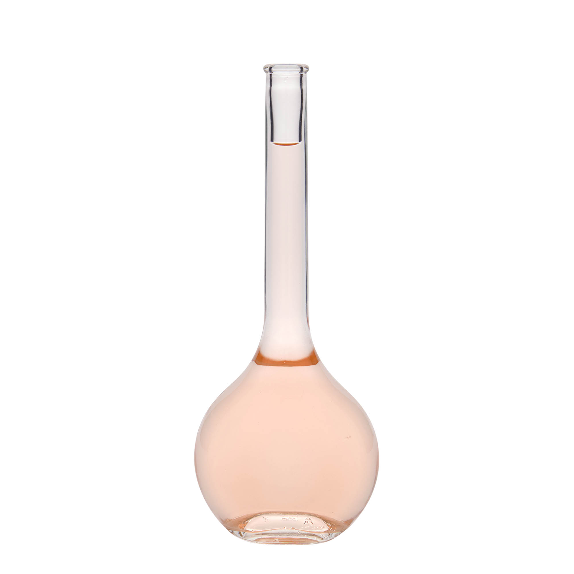 500 ml klaaspudel 'Contessa', ovaalne, ava: kork