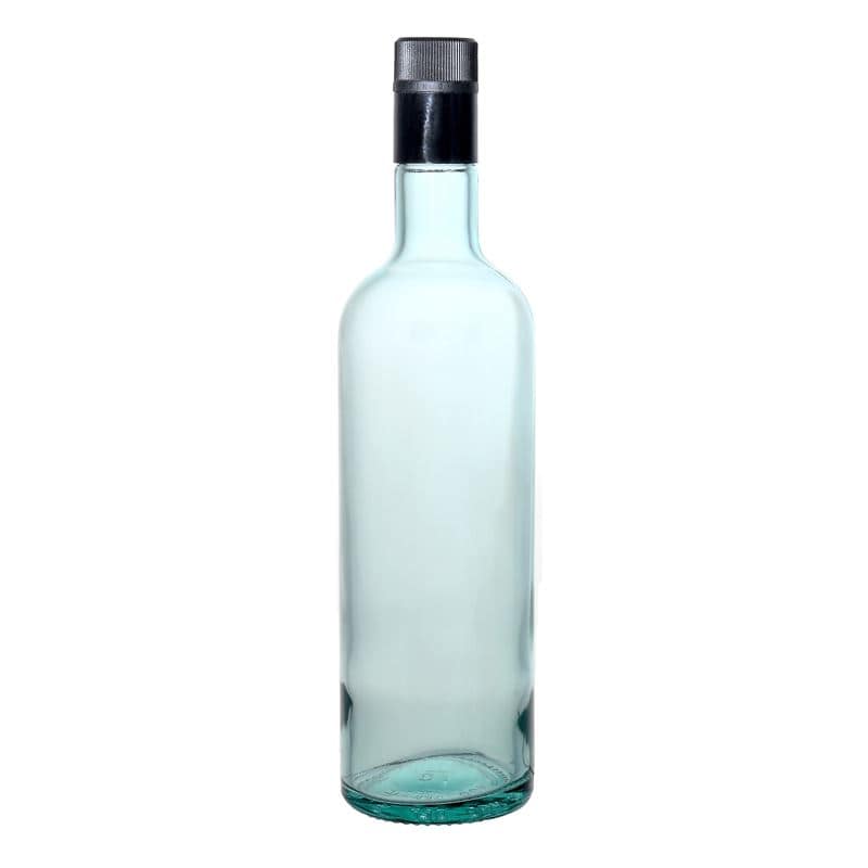 750 ml äädika/õlipudel 'Willy New', klaas, heleroheline, sulgur: DOP