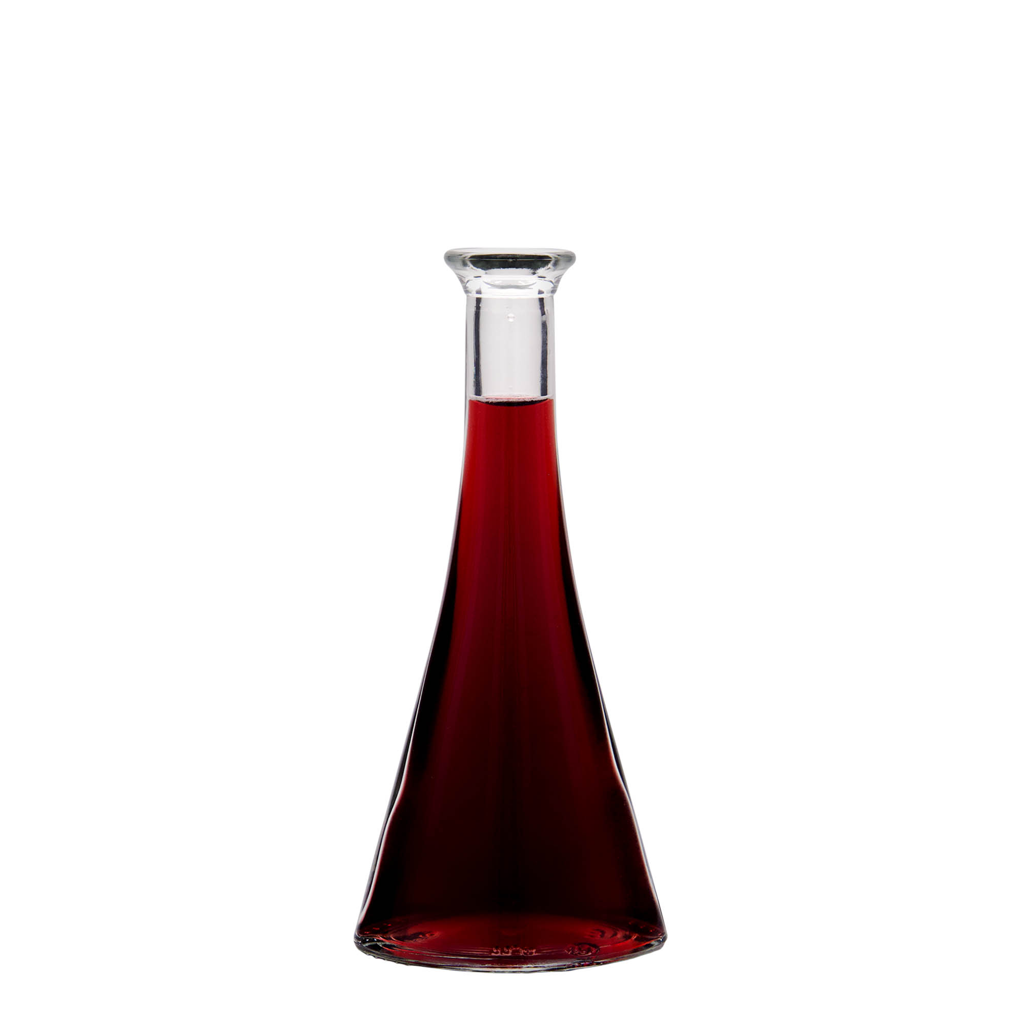 100 ml klaaspudel 'Veronica', poolümar, sulgur: kork