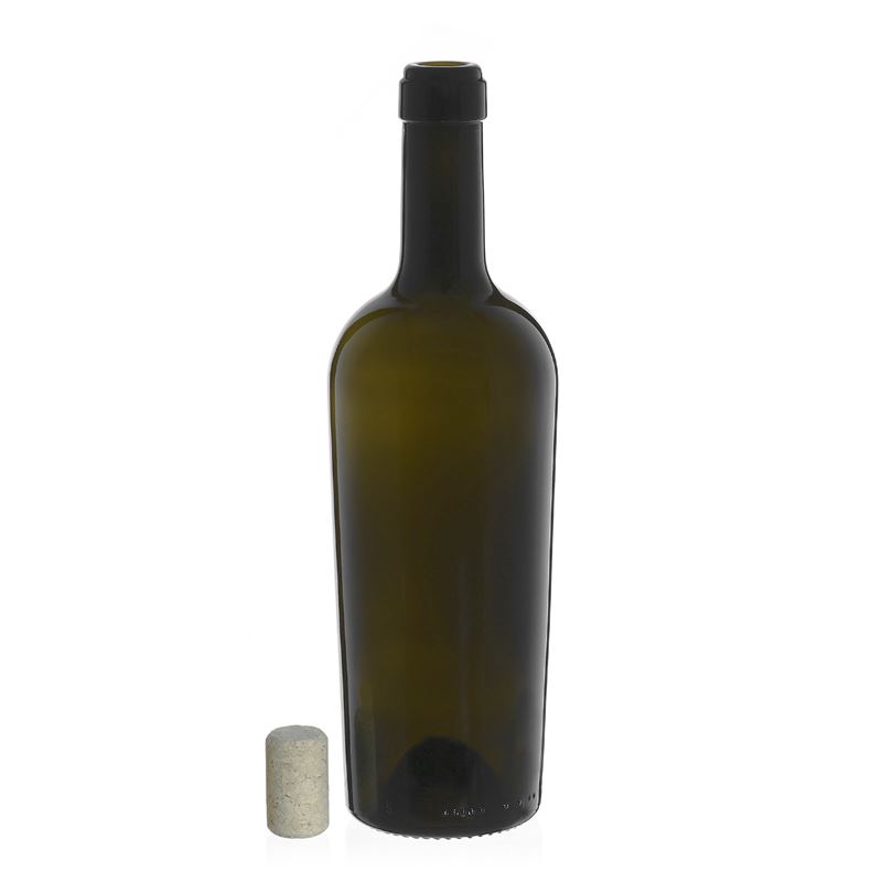750 ml veinipudel 'Imperiale', antiikroheline, suue: kork