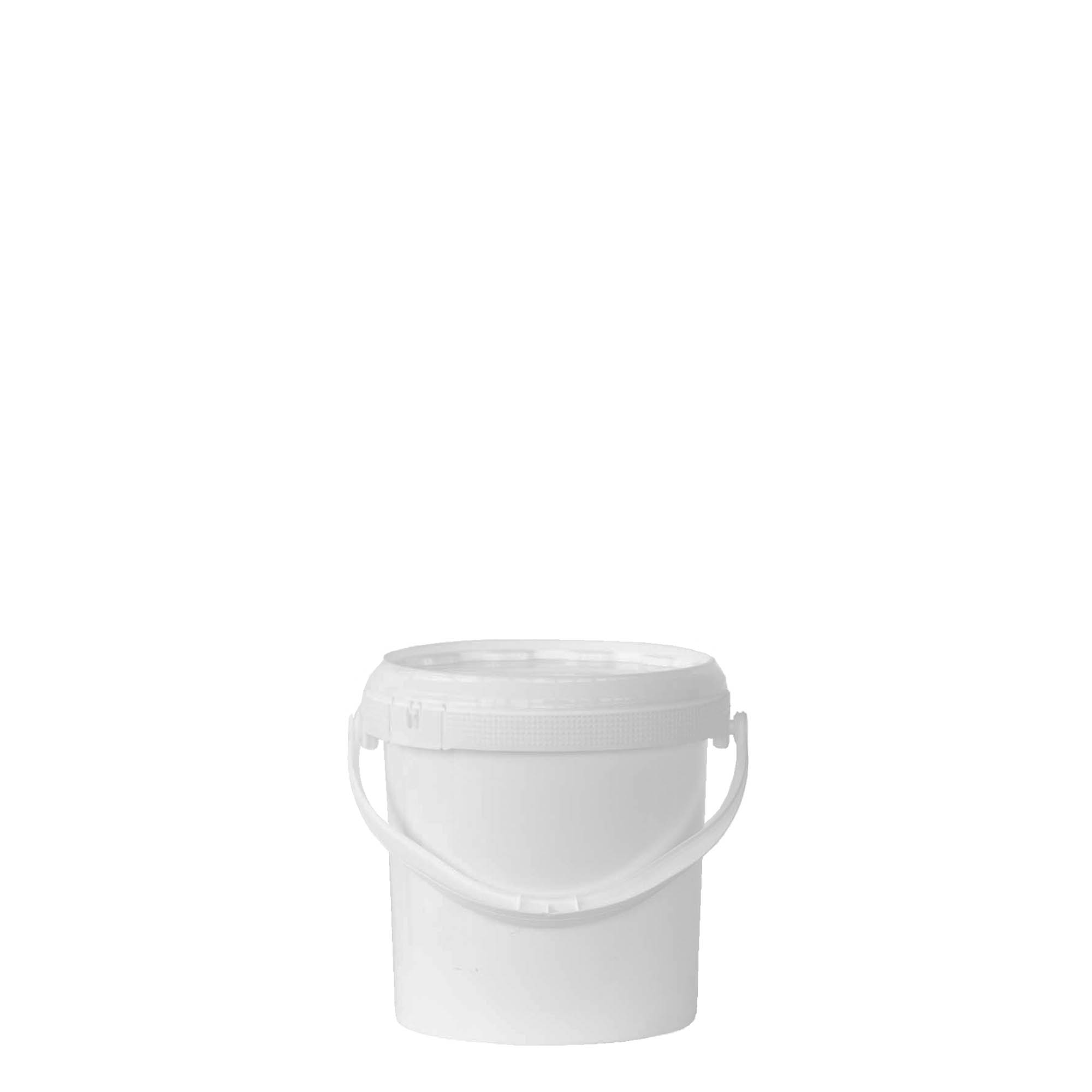 1 l ämber, PP-plast, valge 1 l ämber, PP-plast, valge