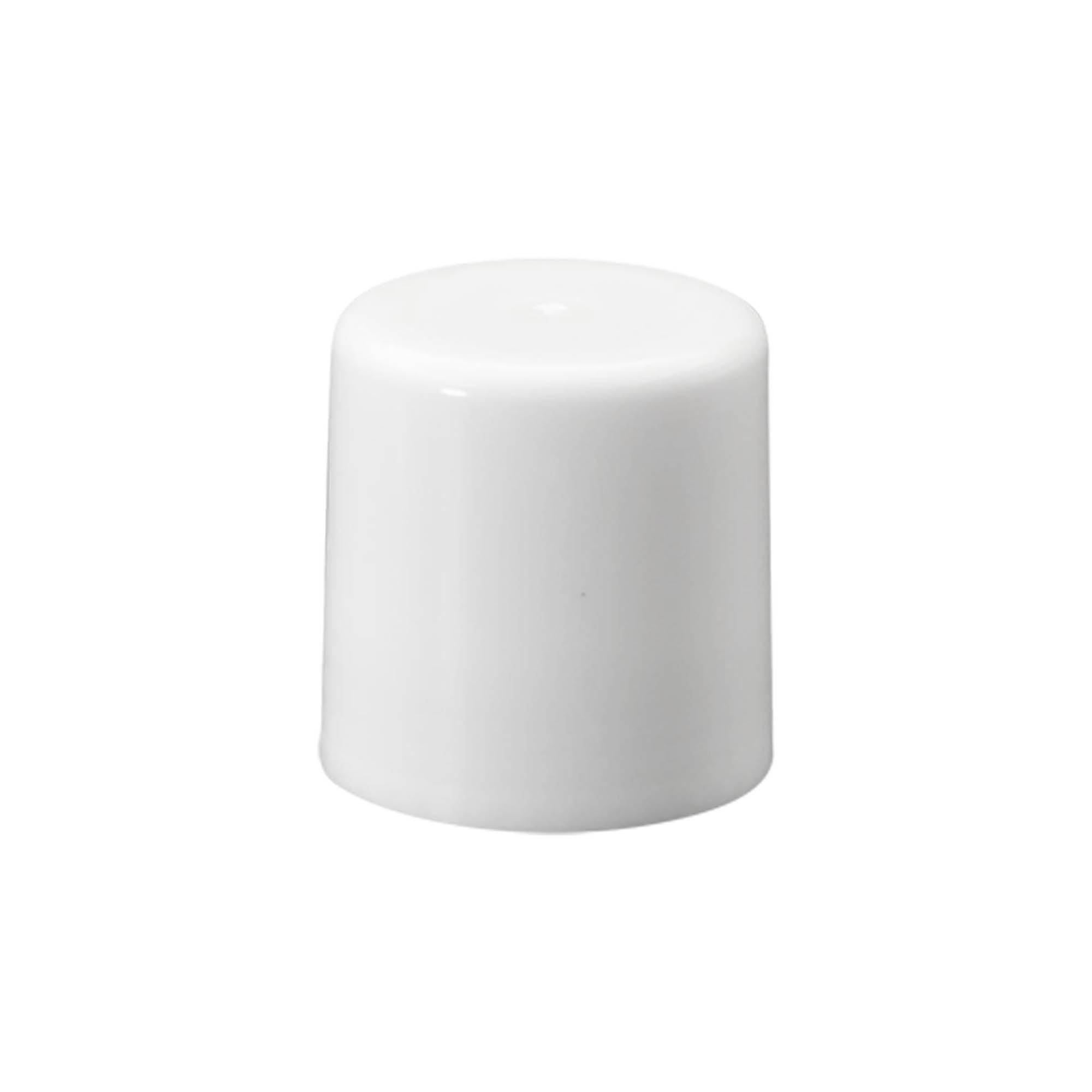 Korgid 50 ml rullpudelitele, PP-plast, valge, ava jaoks: kruvikork Korgid 50 ml rullpudelitele, PP-plast, valge, ava jaoks: kruvikork
