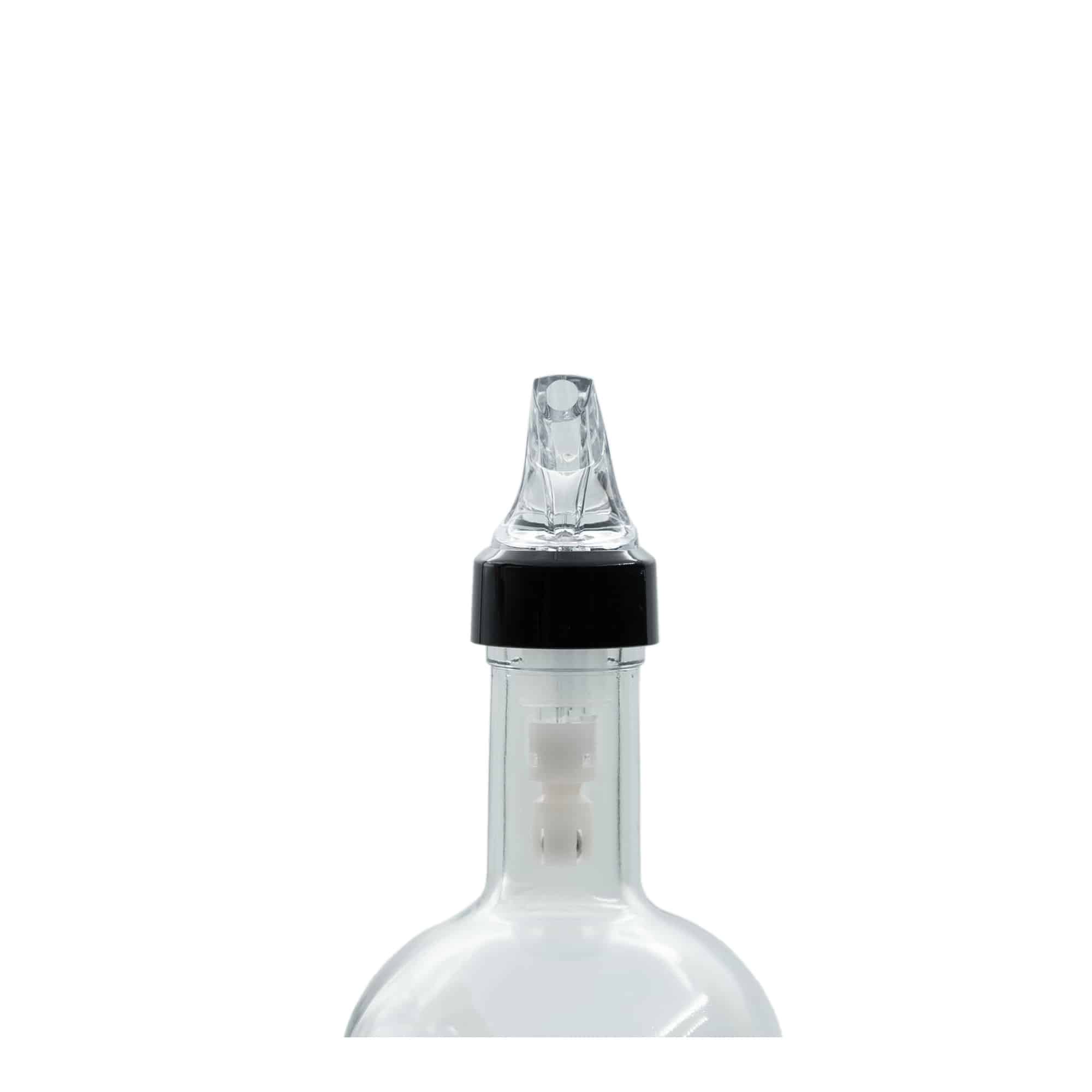 Dooserdusotsik 'Auto Pour' 5 cl, PE-plast, läbipaistev