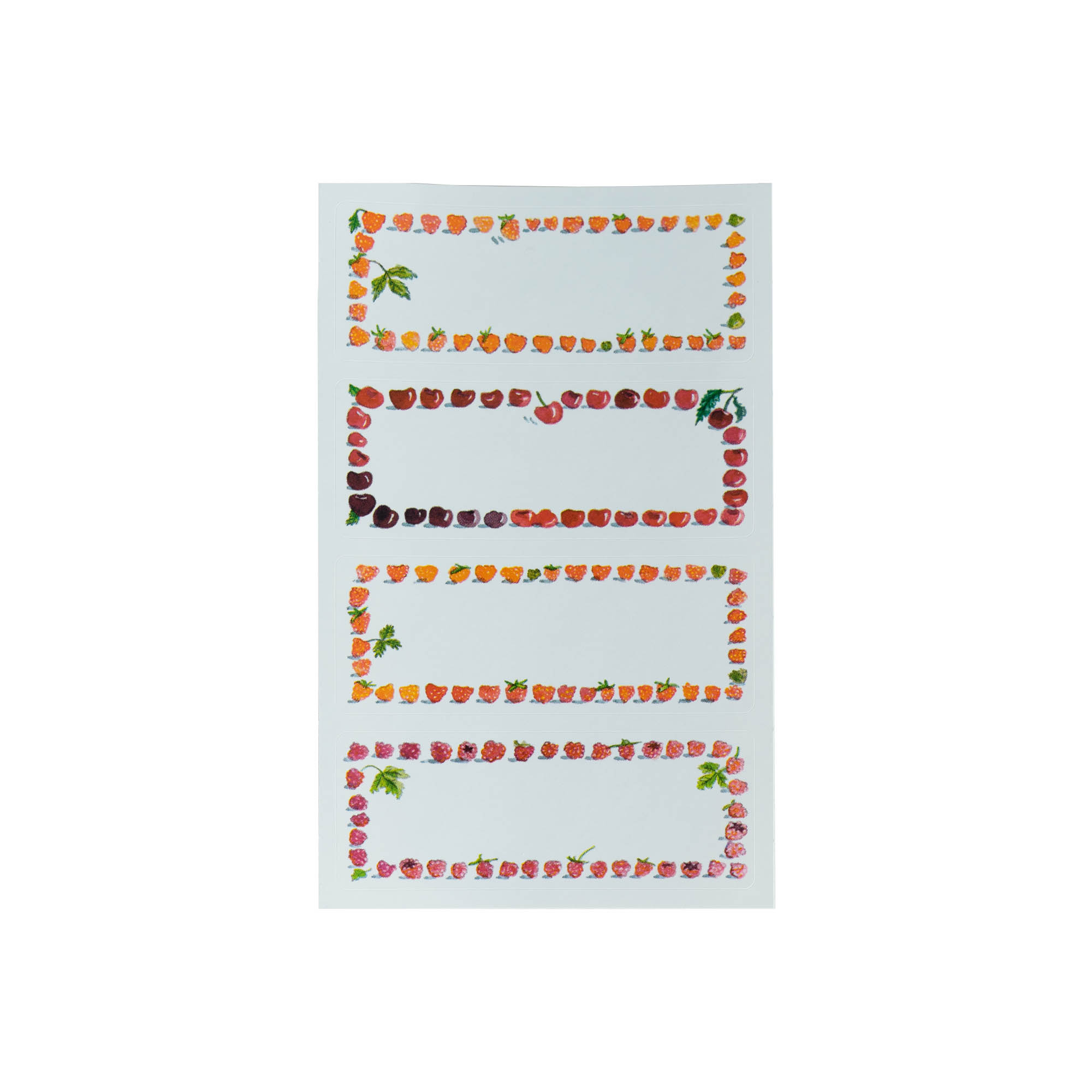 Zweckform sildid „Puuviljaraam“, ristkülikukujuline, paber, mitmevärviline