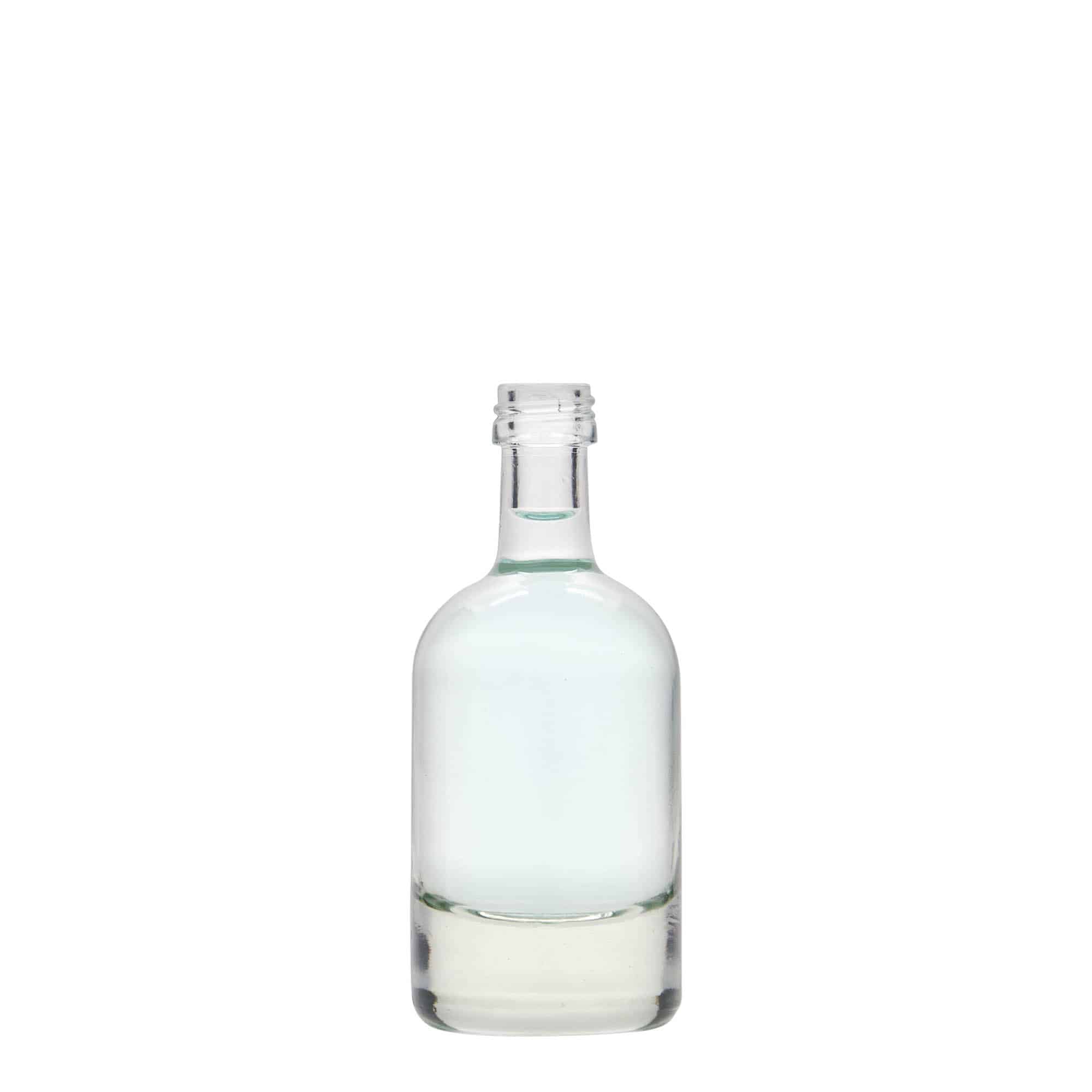 50 ml klaaspudel 'Linea Uno', sulgur: PP 18