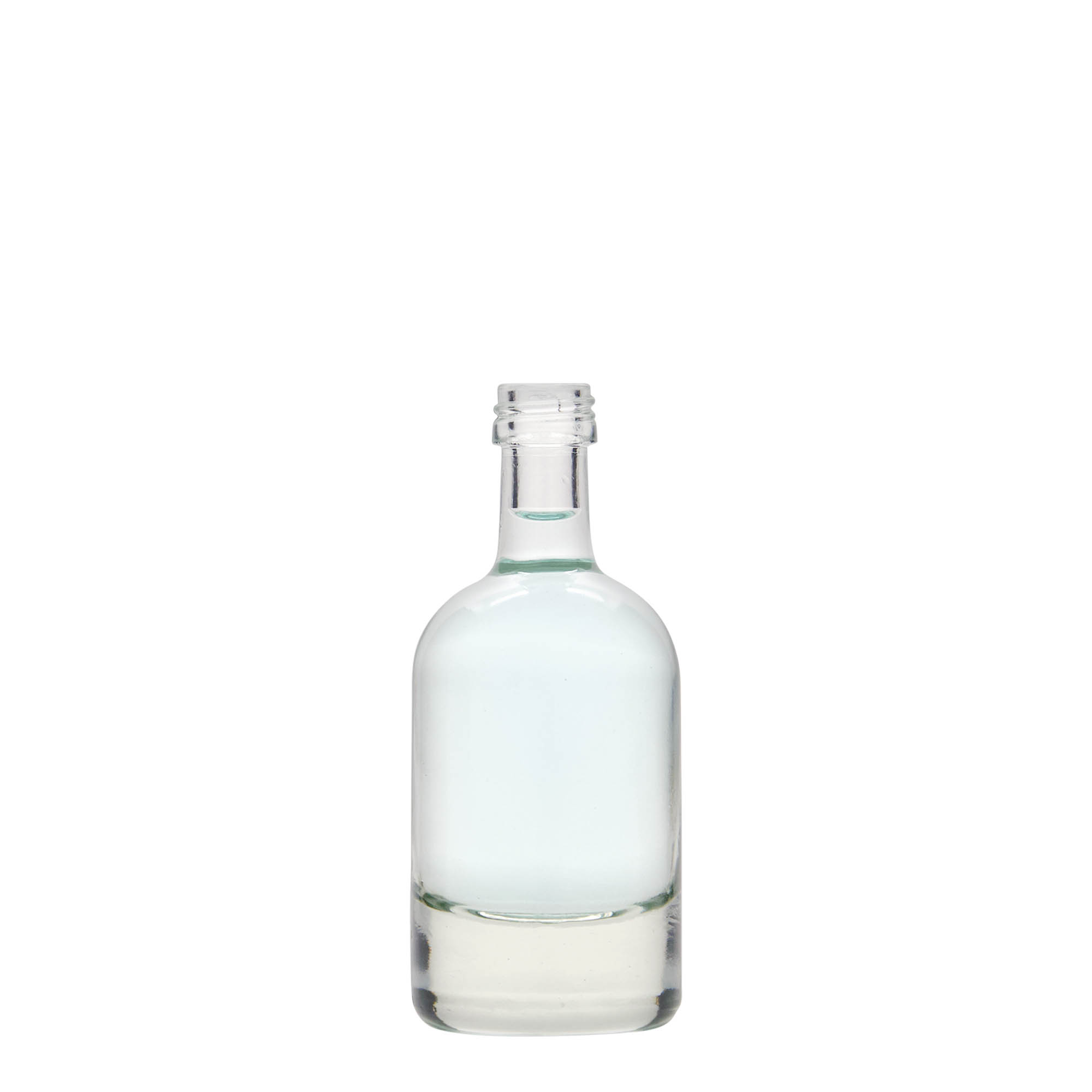 50 ml klaaspudel 'Linea Uno', suuava: PP 18