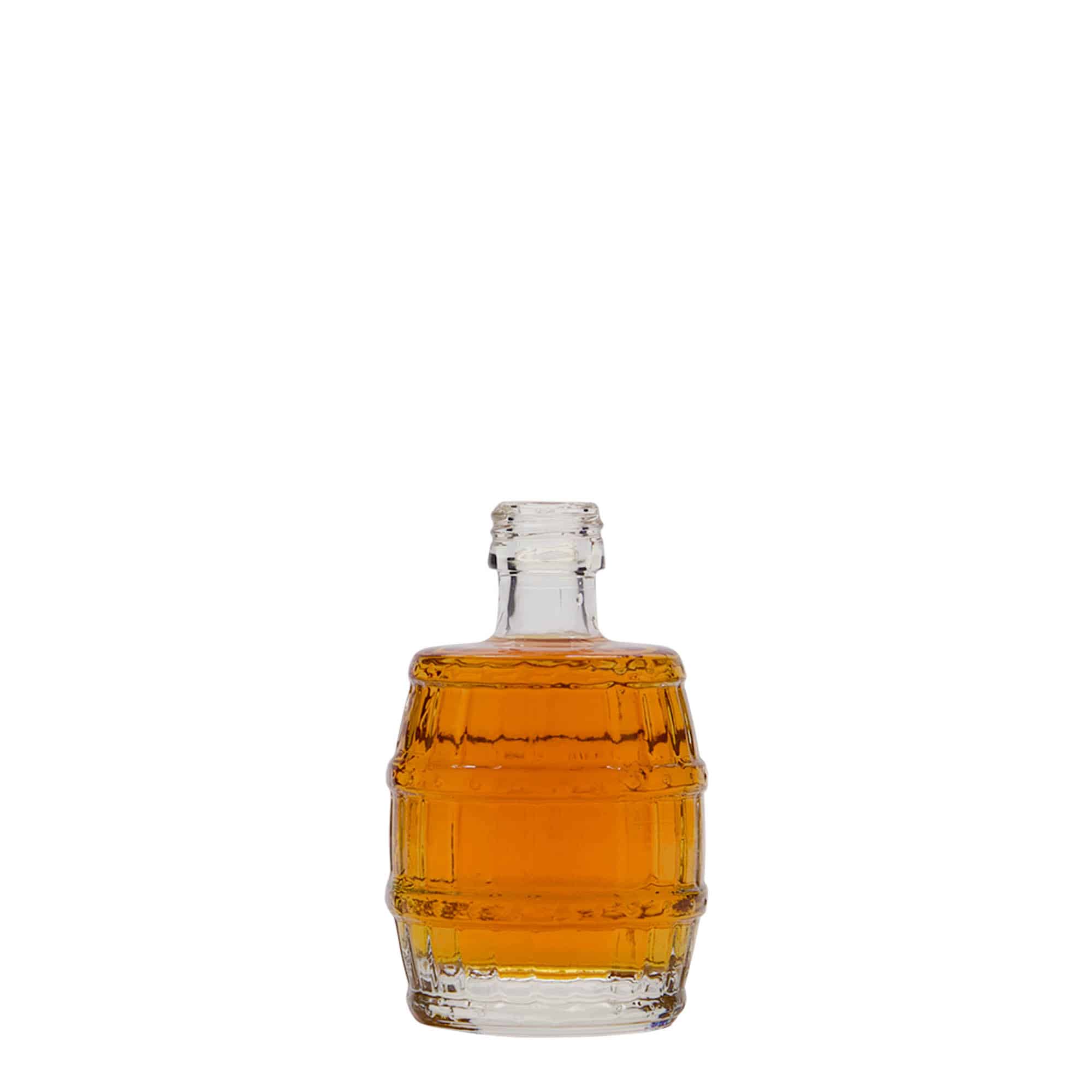 50 ml klaaspudel 'Vaat', sulgur: PP 18