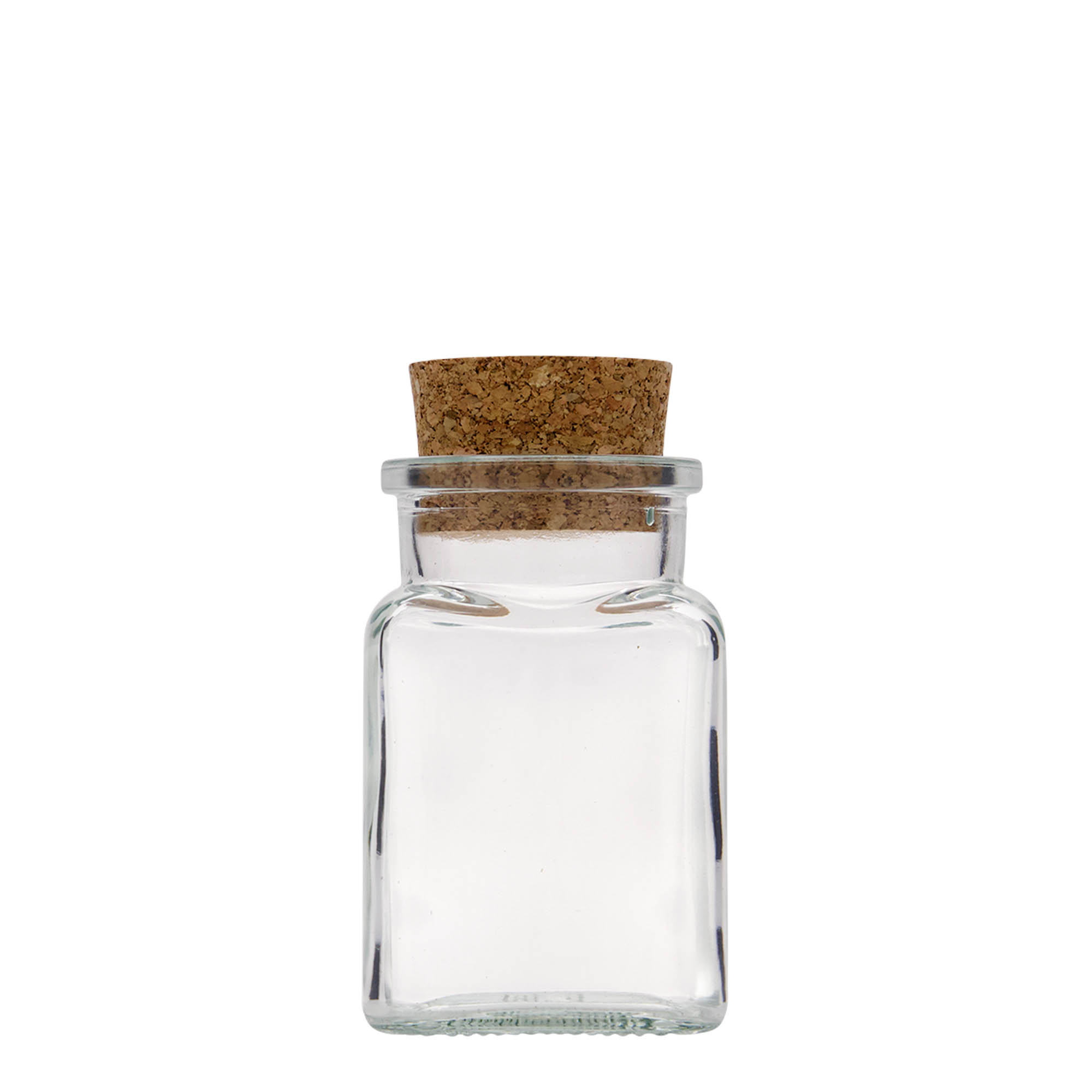 150 ml korkklaas, ruudukujuline, suuava: kork