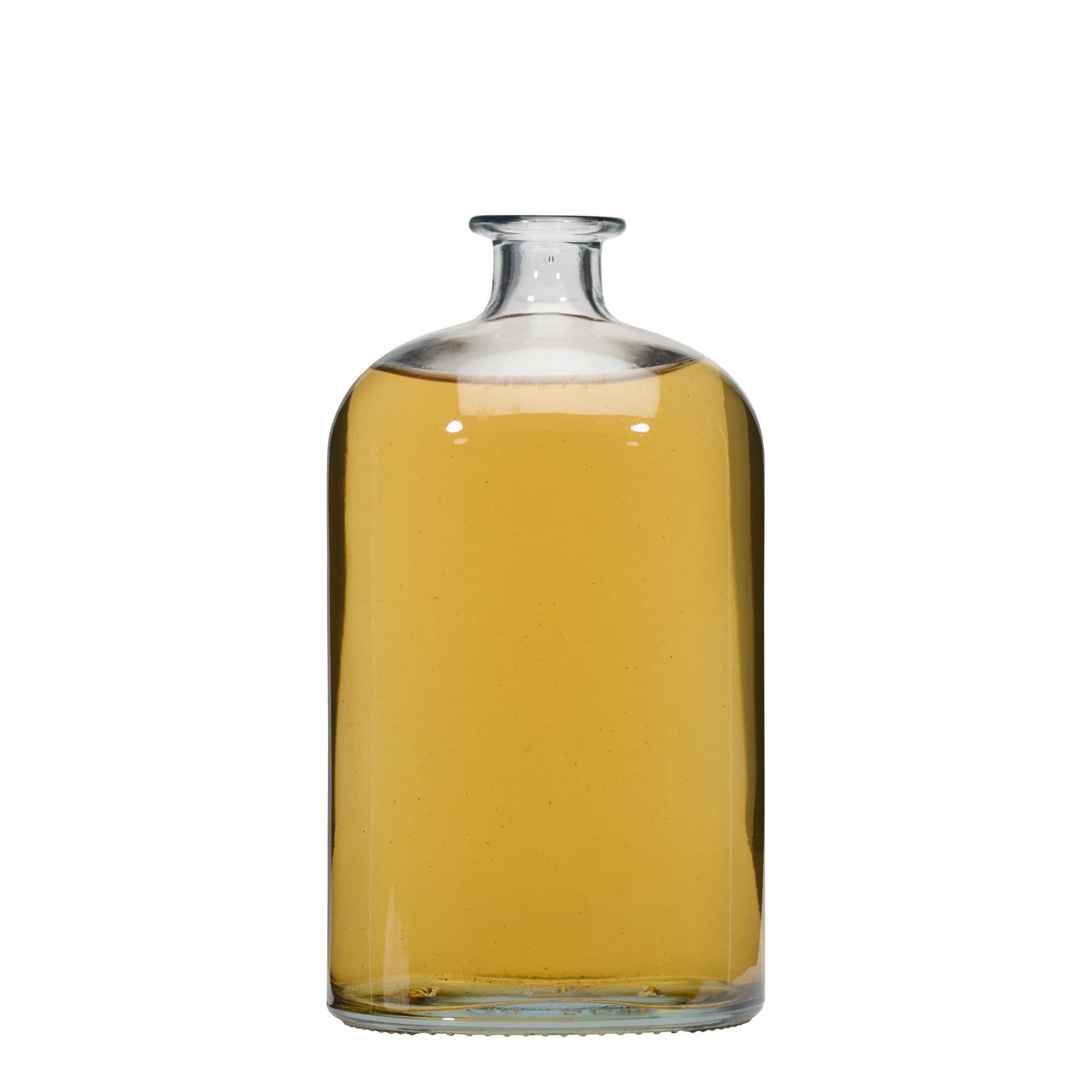 1000 ml klaaspudel 'Dundee', ovaalne, sulgur: kork 1000 ml klaaspudel 'Dundee', ovaalne, sulgur: kork