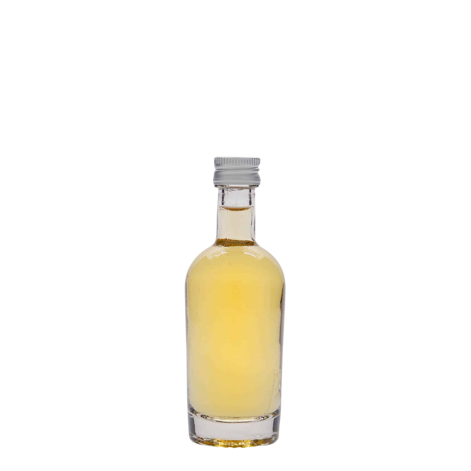 50 ml klaaspudel 'Pepe', sulgur: PP 18