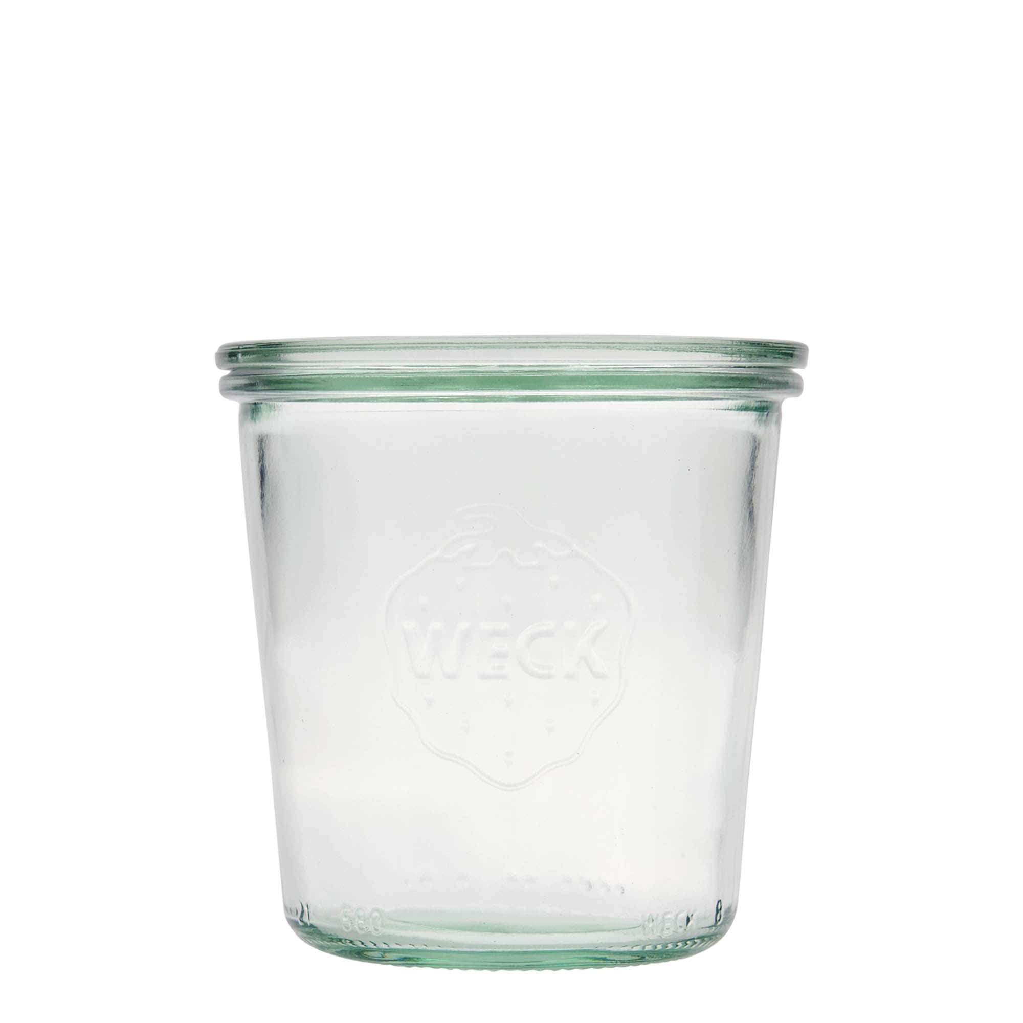 580 ml WECKi laia suuga purk, sulgur: ümar serv 580 ml WECKi laia suuga purk, sulgur: ümar serv