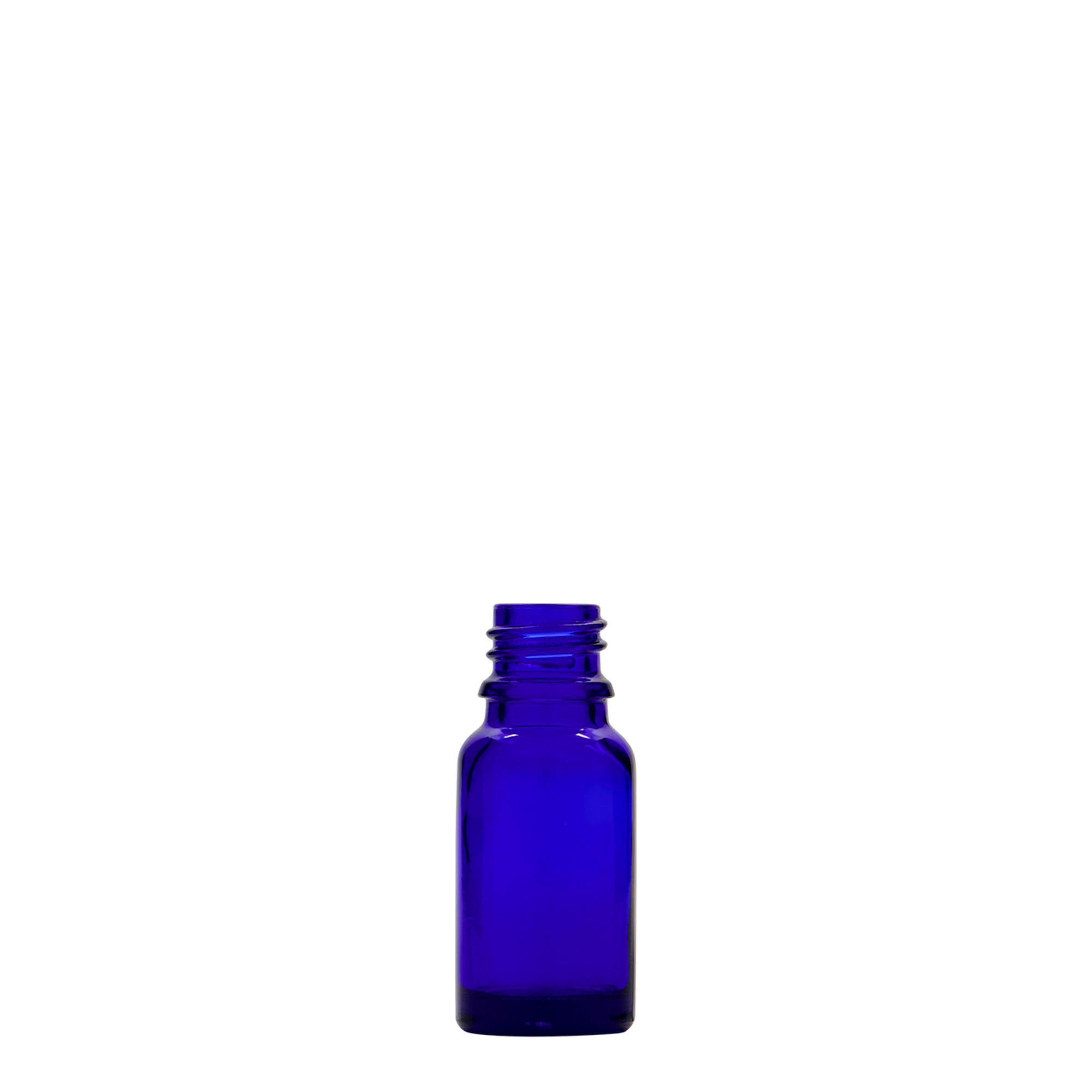 10 ml meditsiini pudel, klaas, kuninglik sinine, suuava: DIN 18 10 ml meditsiini pudel, klaas, kuninglik sinine, suuava: DIN 18