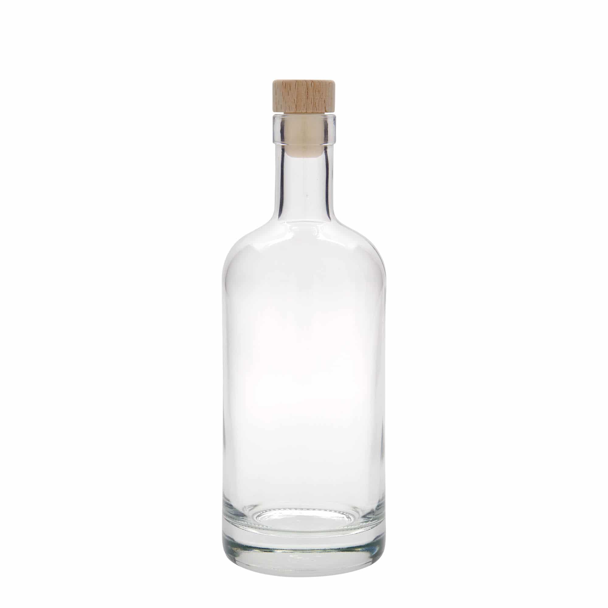 500 ml klaaspudel 'Linea Uno', sulgur: kork