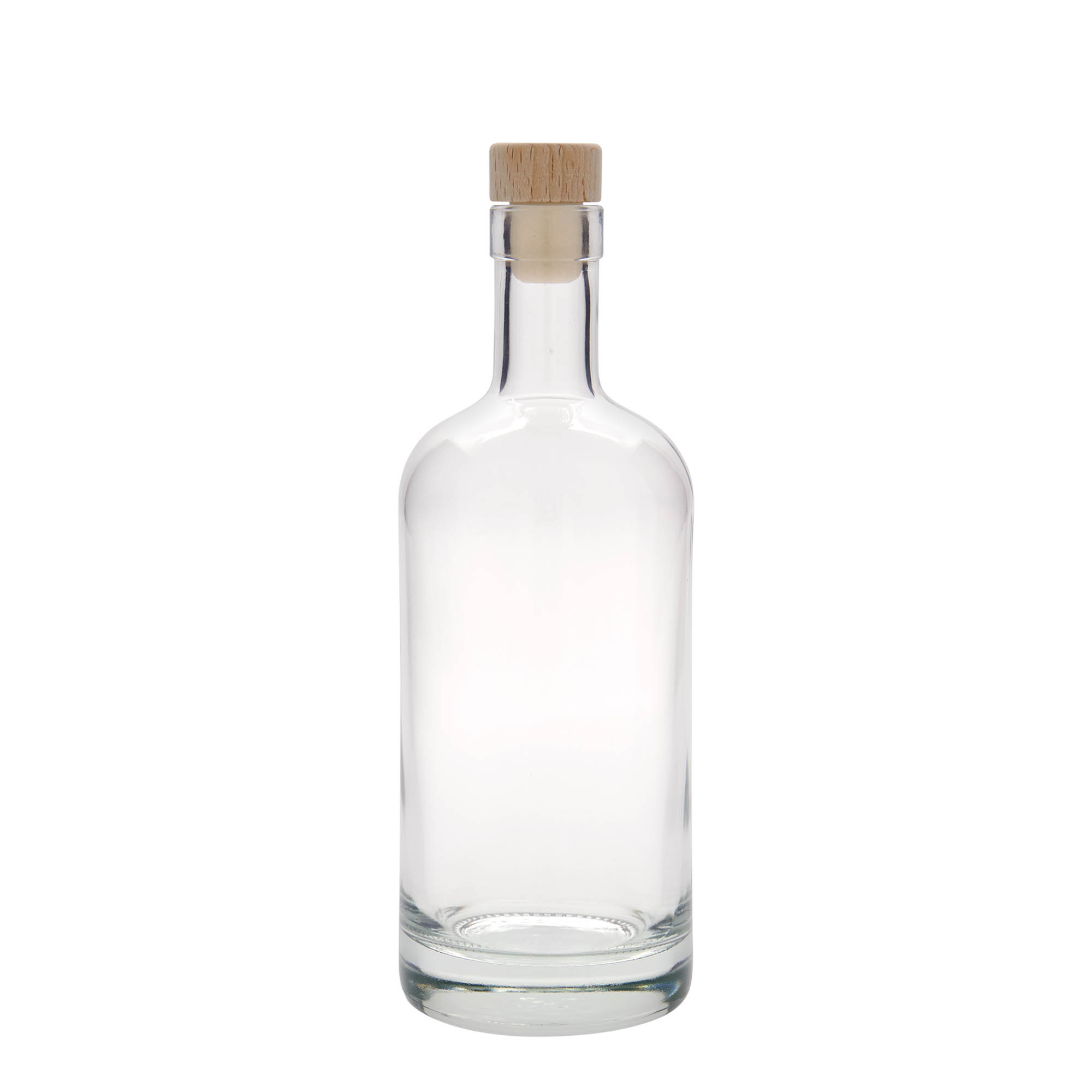 500 ml klaaspudel 'Linea Uno', suuava: kork 500 ml klaaspudel 'Linea Uno', suuava: kork
