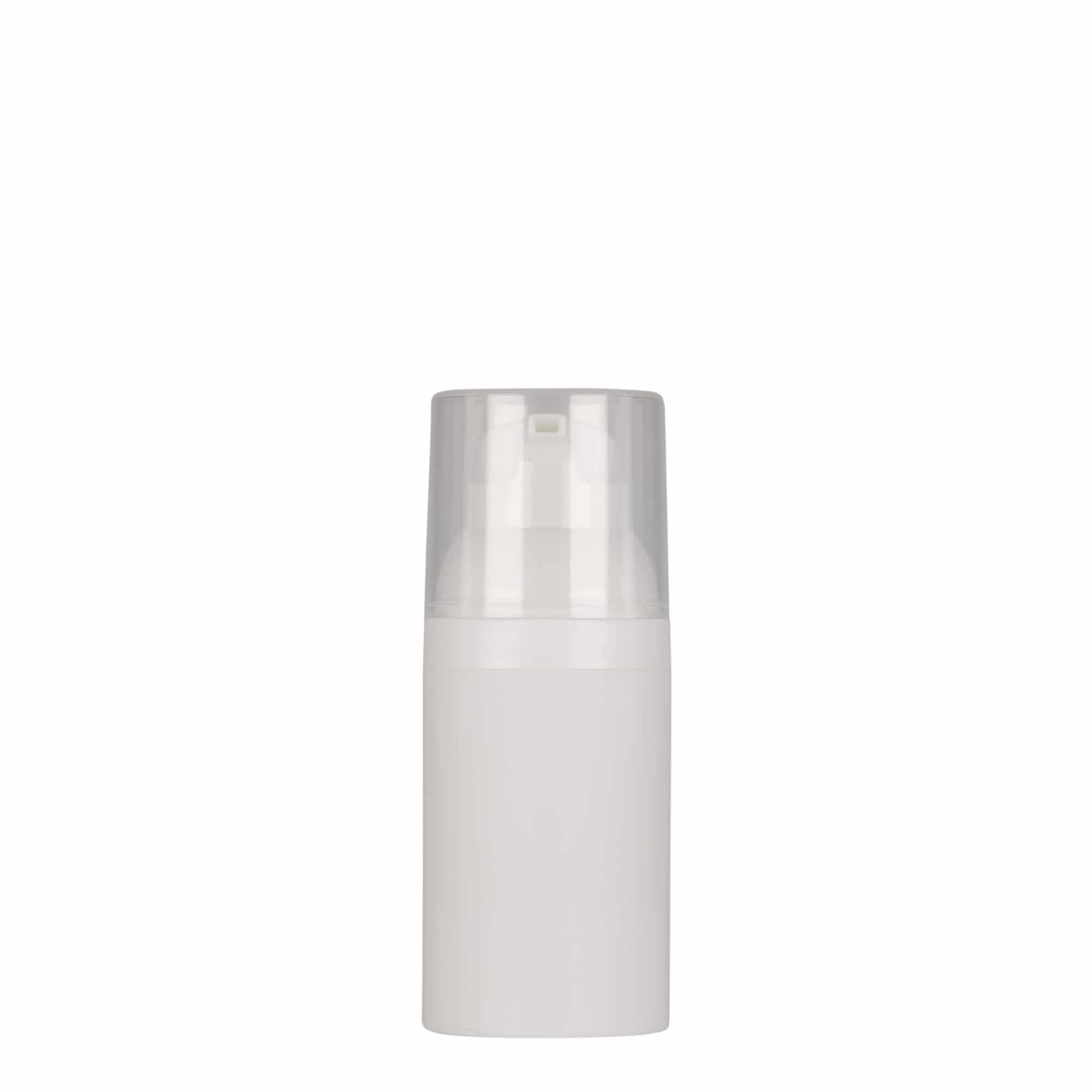 30 ml õhutuseta dosaator 'Mezzo', PP-plast, valge
