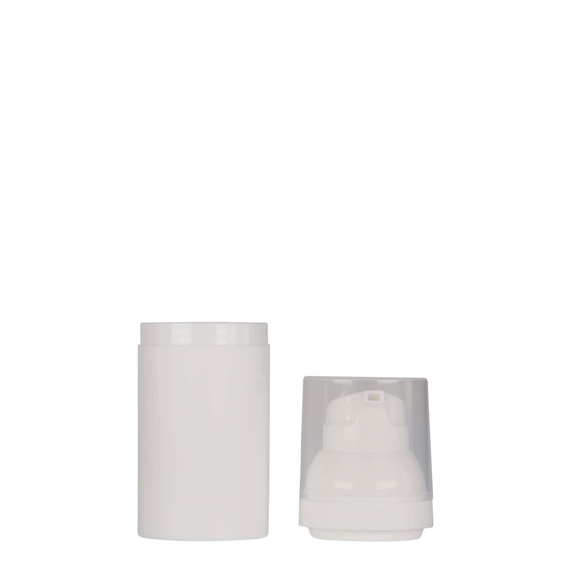 30 ml õhutuseta dosaator 'Mezzo', PP-plast, valge