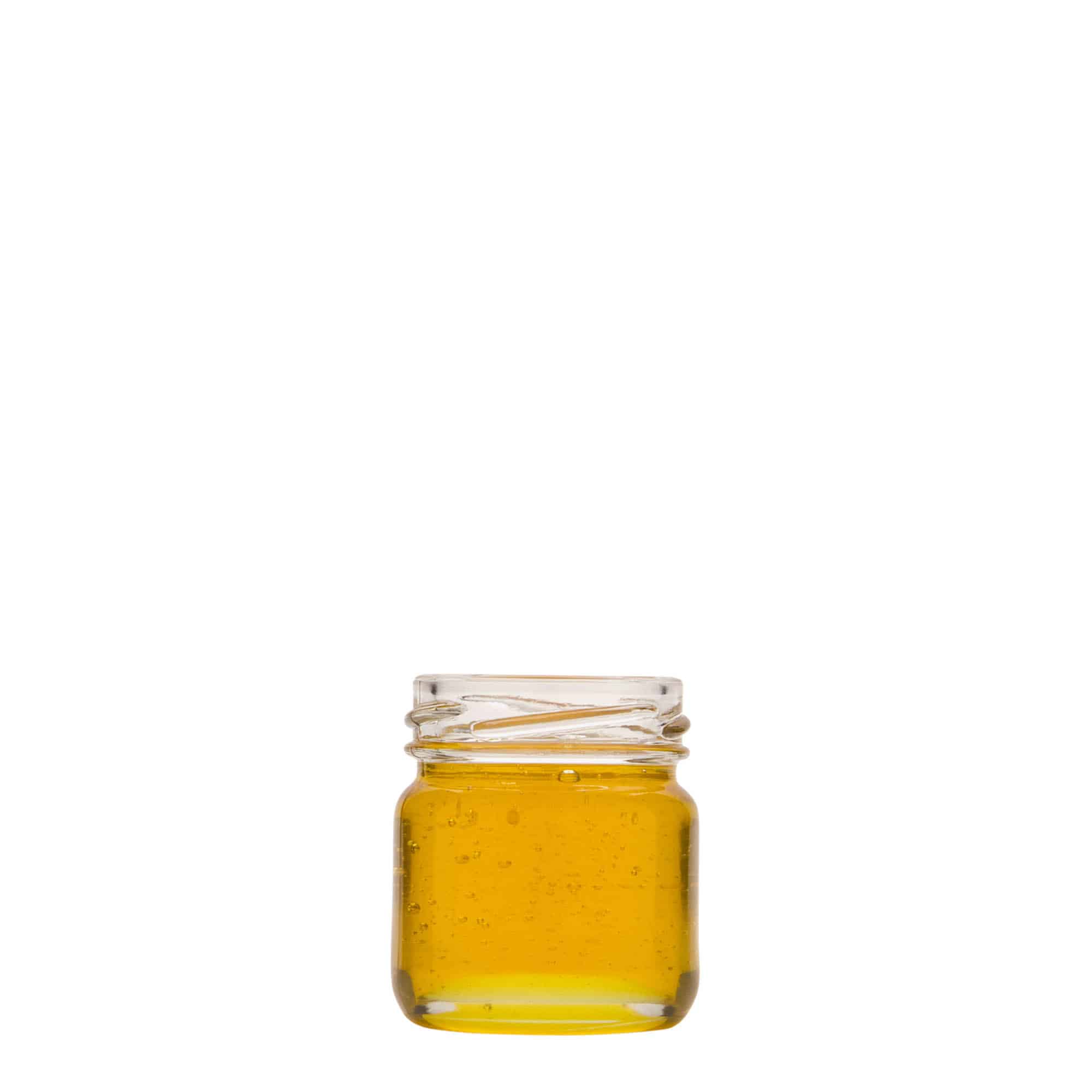 40 ml ümmargune klaas, suuava: keeratav kork (TO 43)