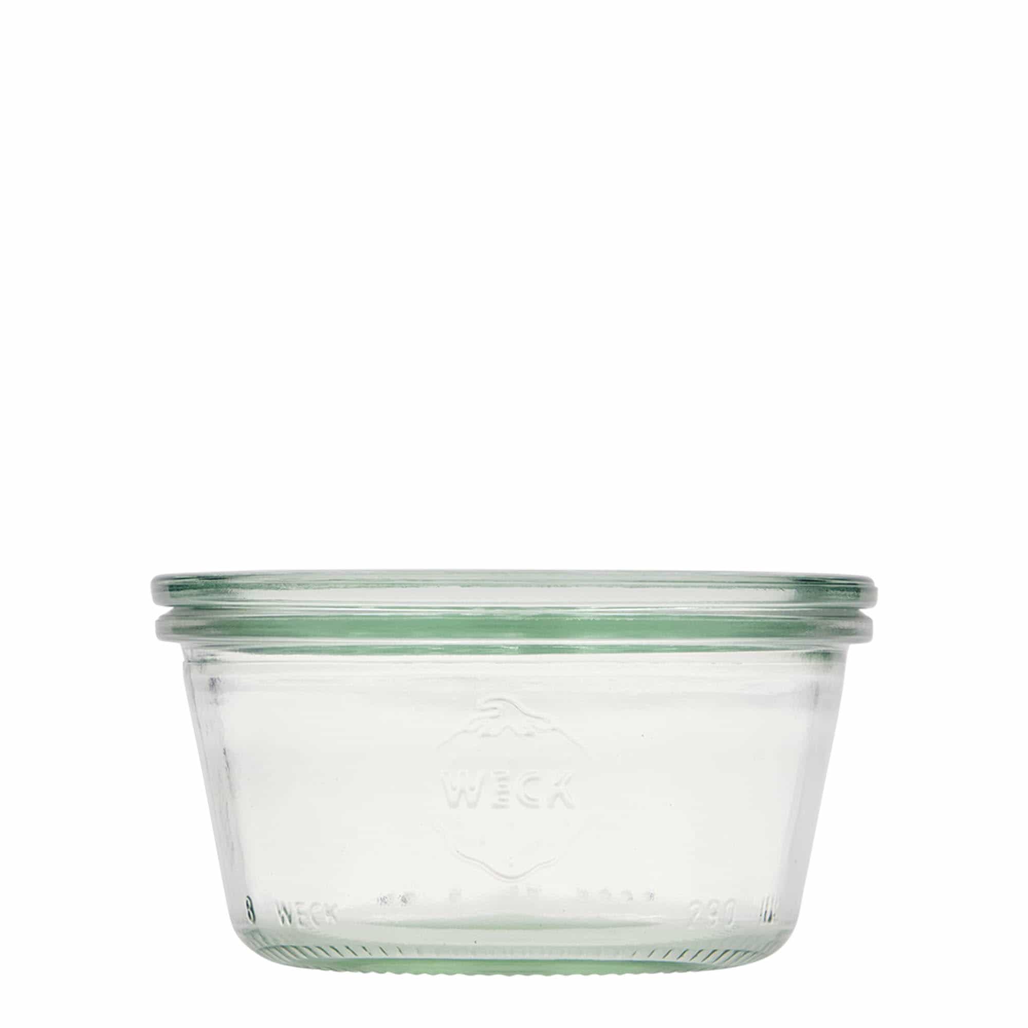 290 ml WECK-purgiklaas, suuava: ümaräär