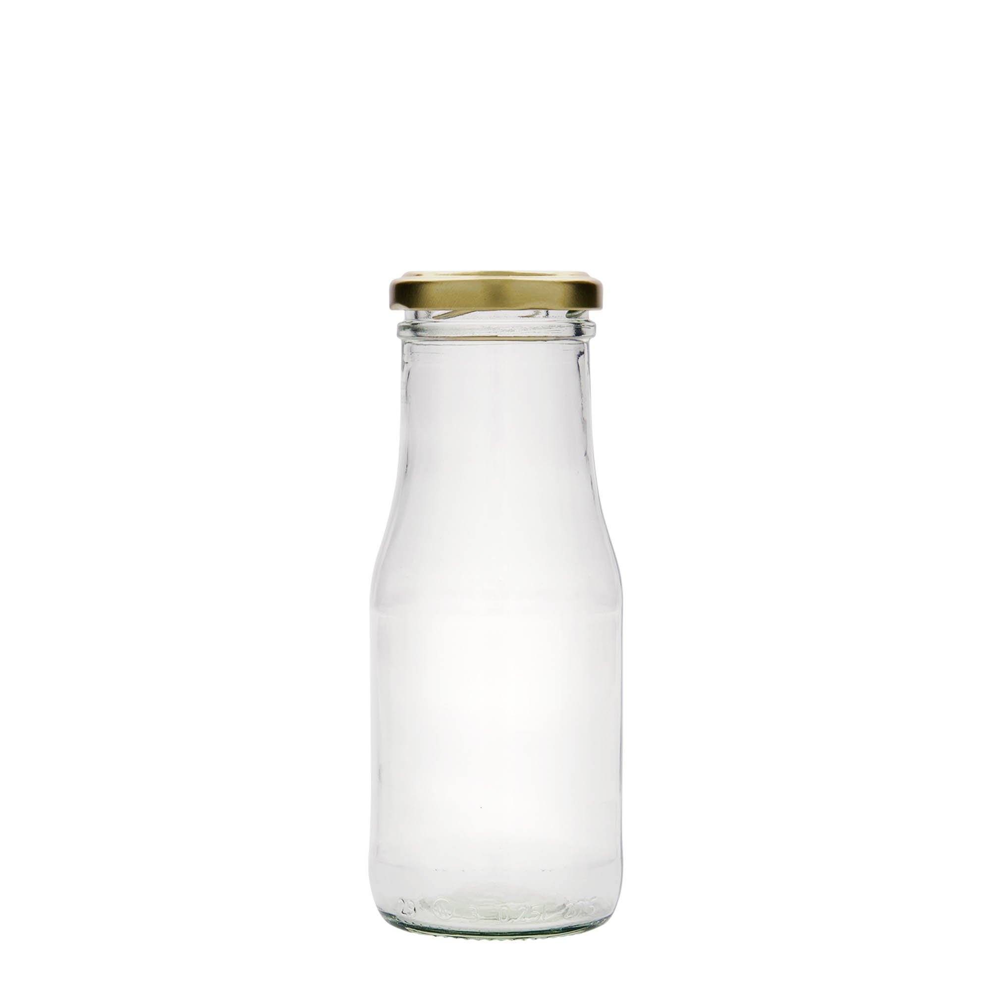 250 ml klaaspudel Susann, ava: keeratav kork (TO 48)