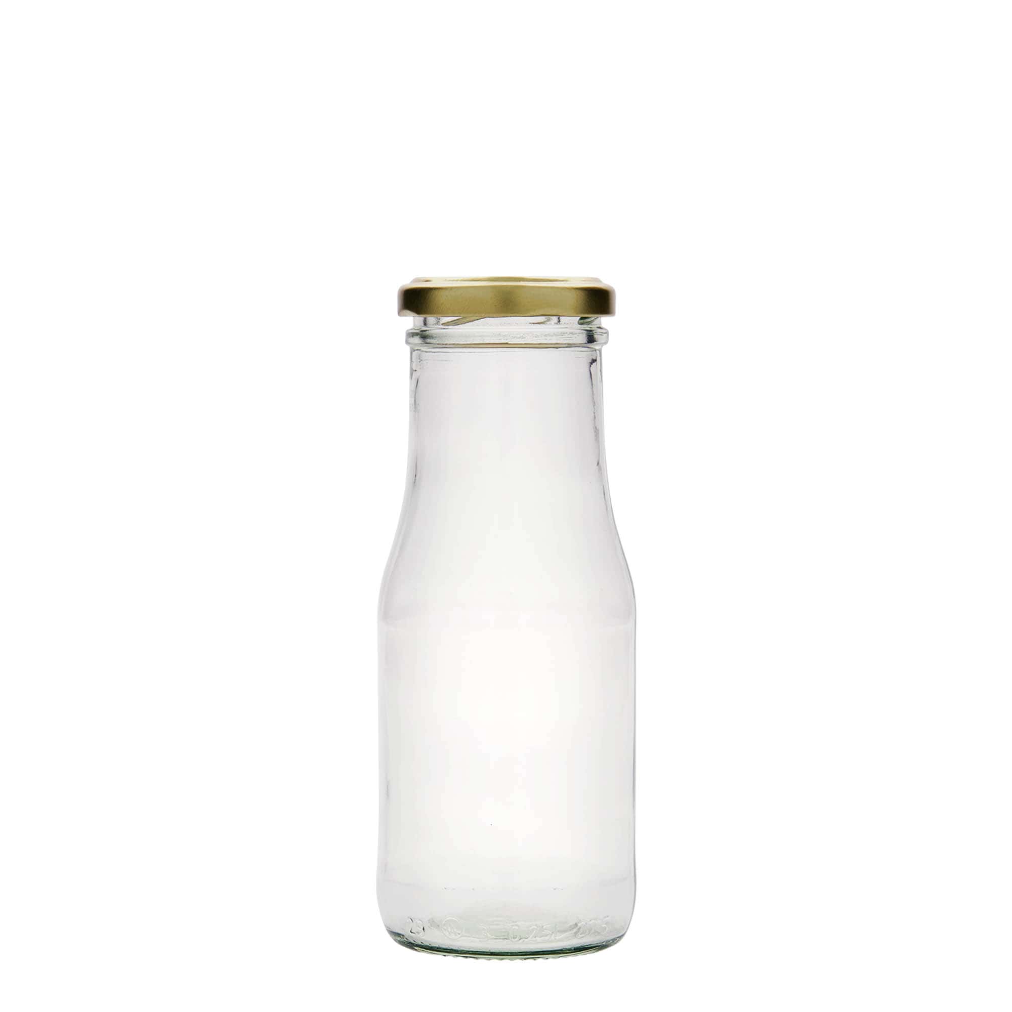 250 ml klaaspudel Susann, avale: keeratav kork (TO 48)