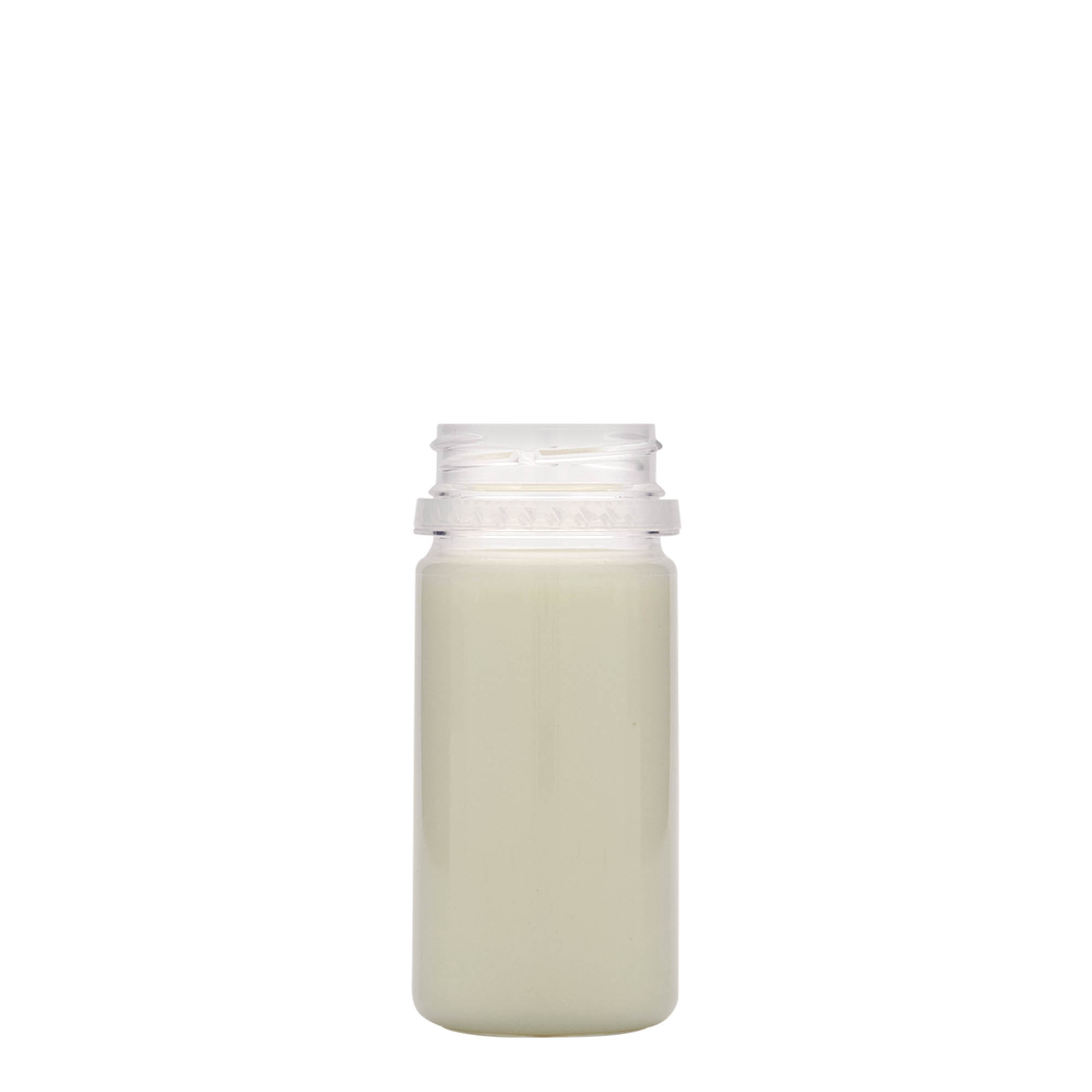 100 ml PET-pudel 'Everytime', plastik, kael: 38 mm 100 ml PET-pudel 'Everytime', plastik, kael: 38 mm