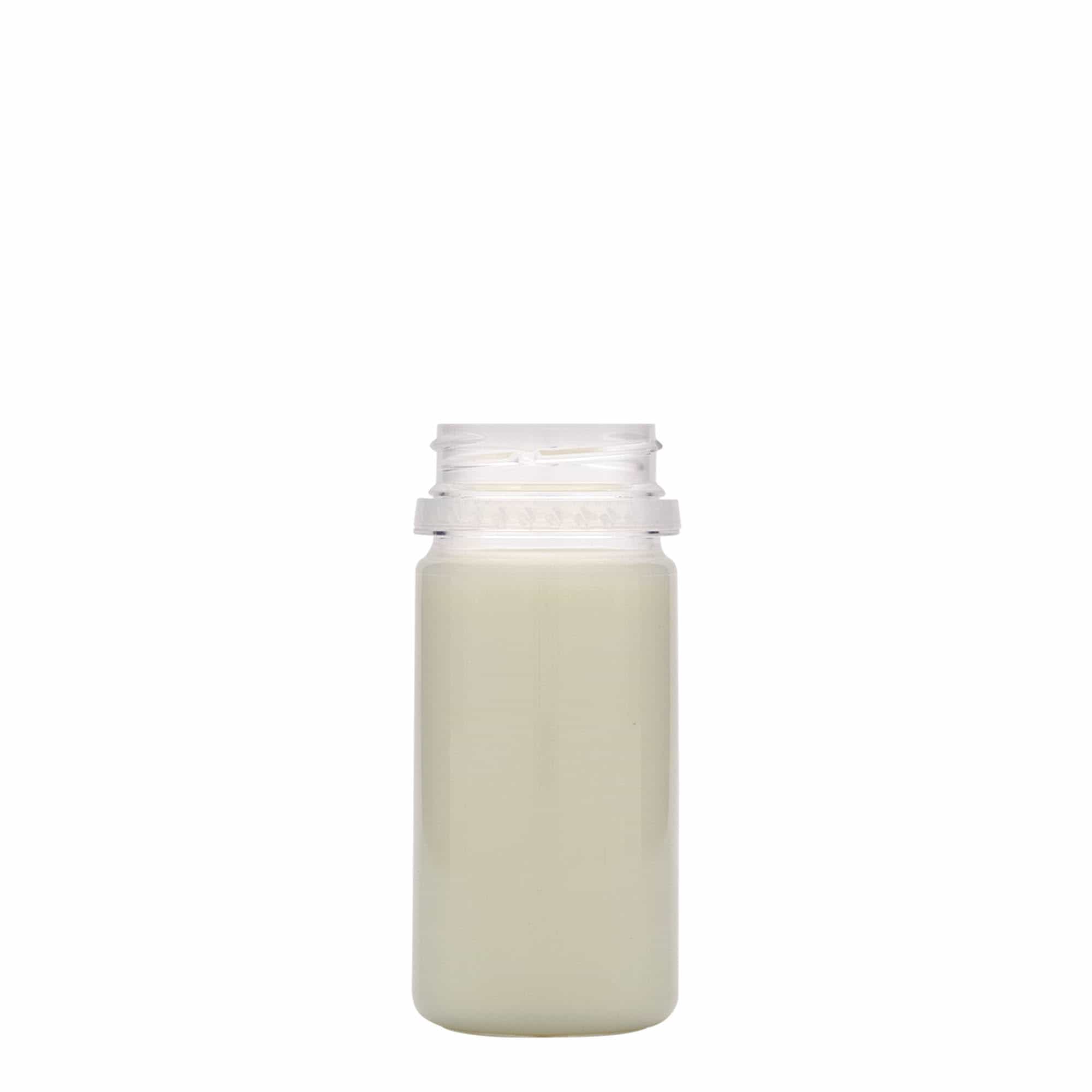 100 ml PET-pudel „Everytime“, plastik, avale: 38 mm
