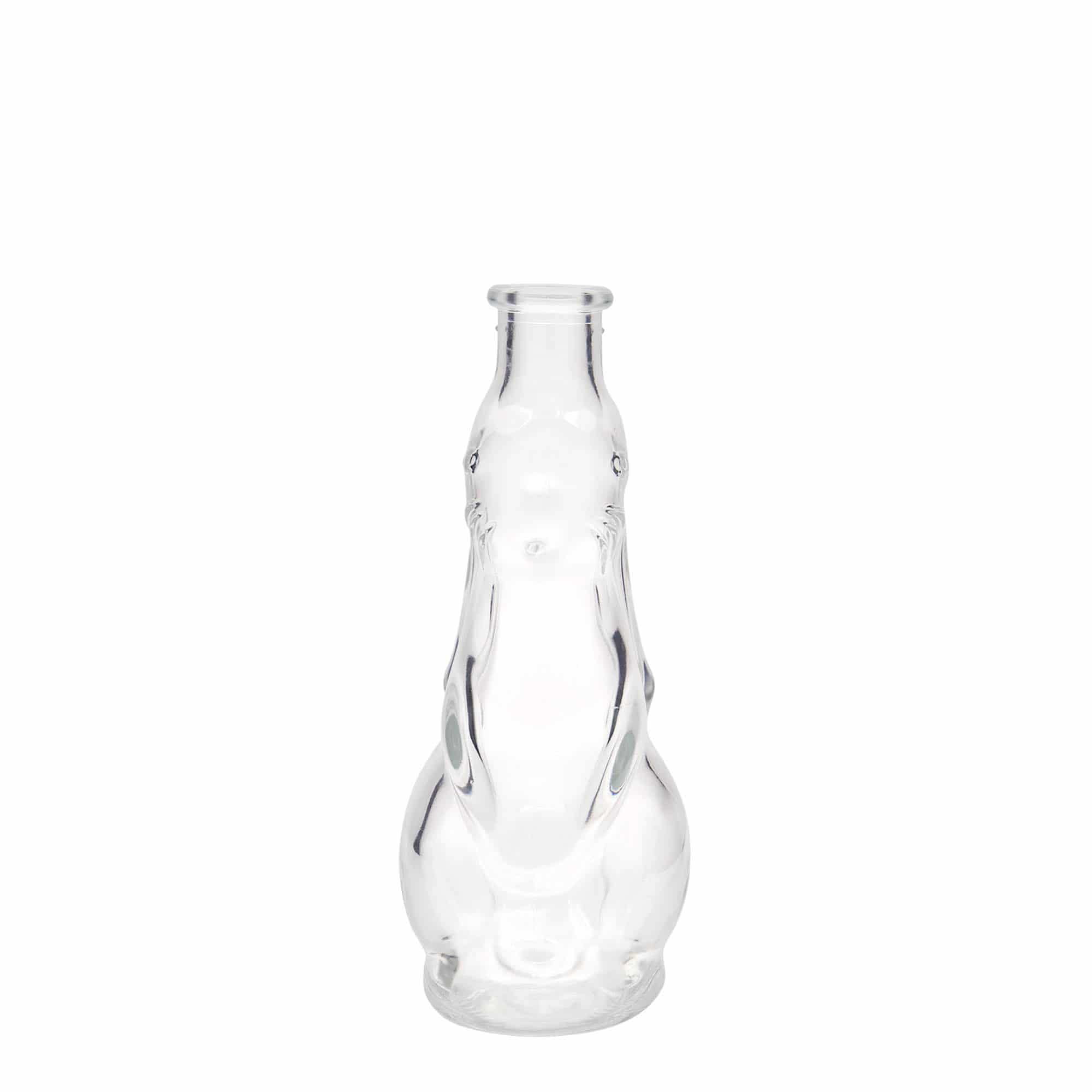 200 ml klaaspudel 'Jänes', suuava: kork