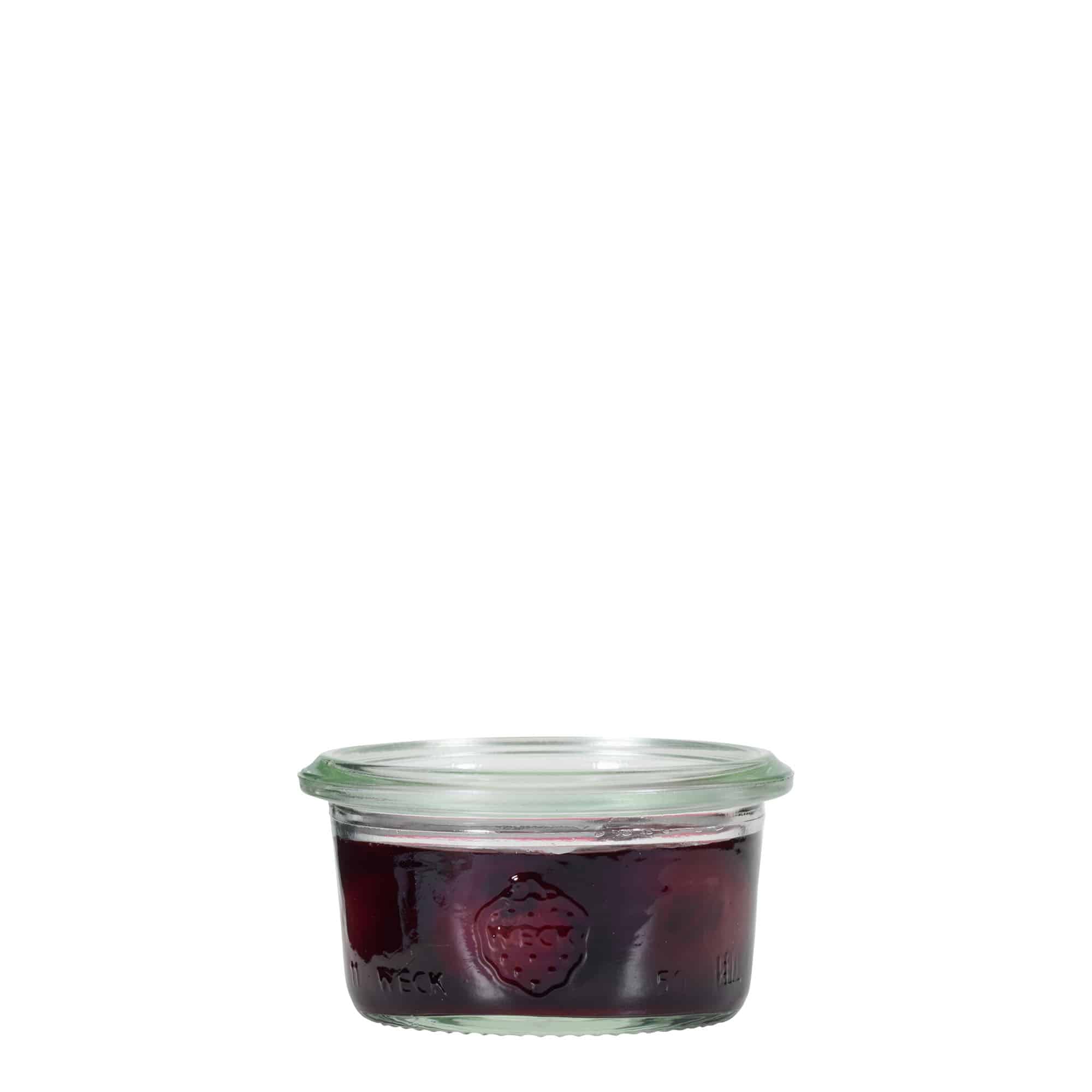 50 ml WECK-klaaspurk, ava: ümar serv