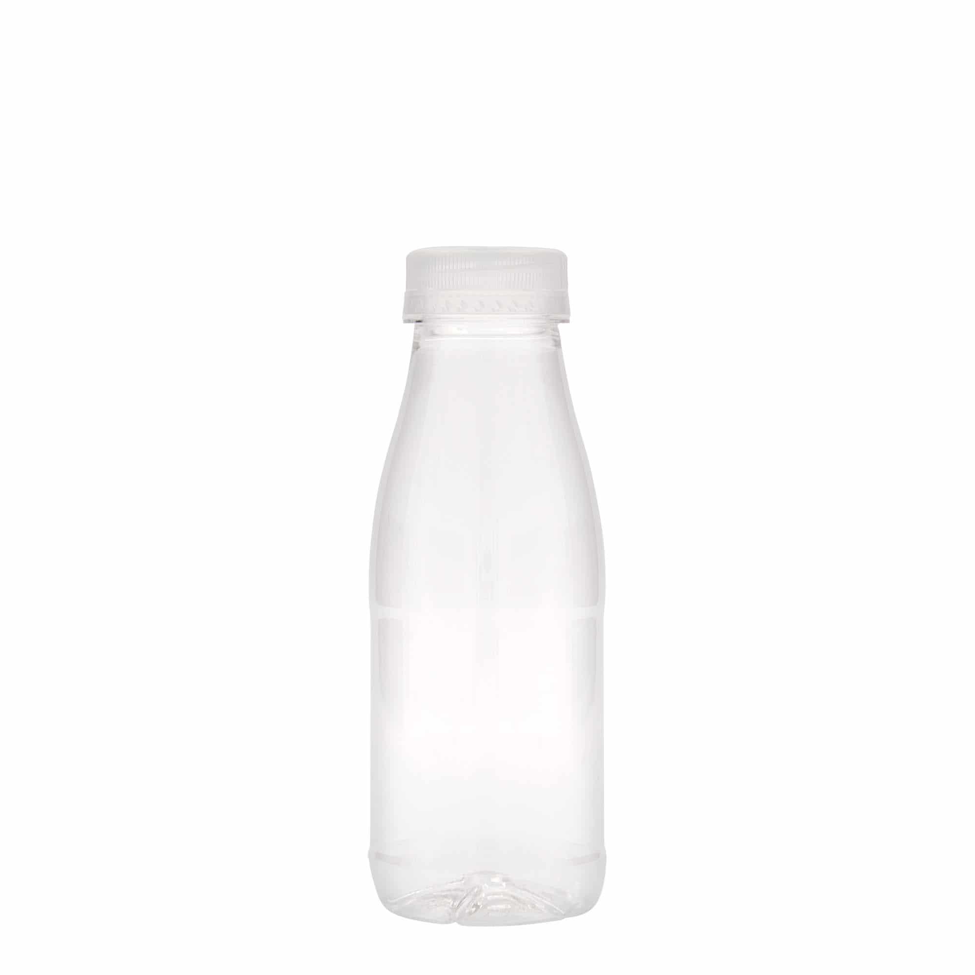 330 ml PET-pudel 'Milk and Juice', plast, sulgur: 38 mm