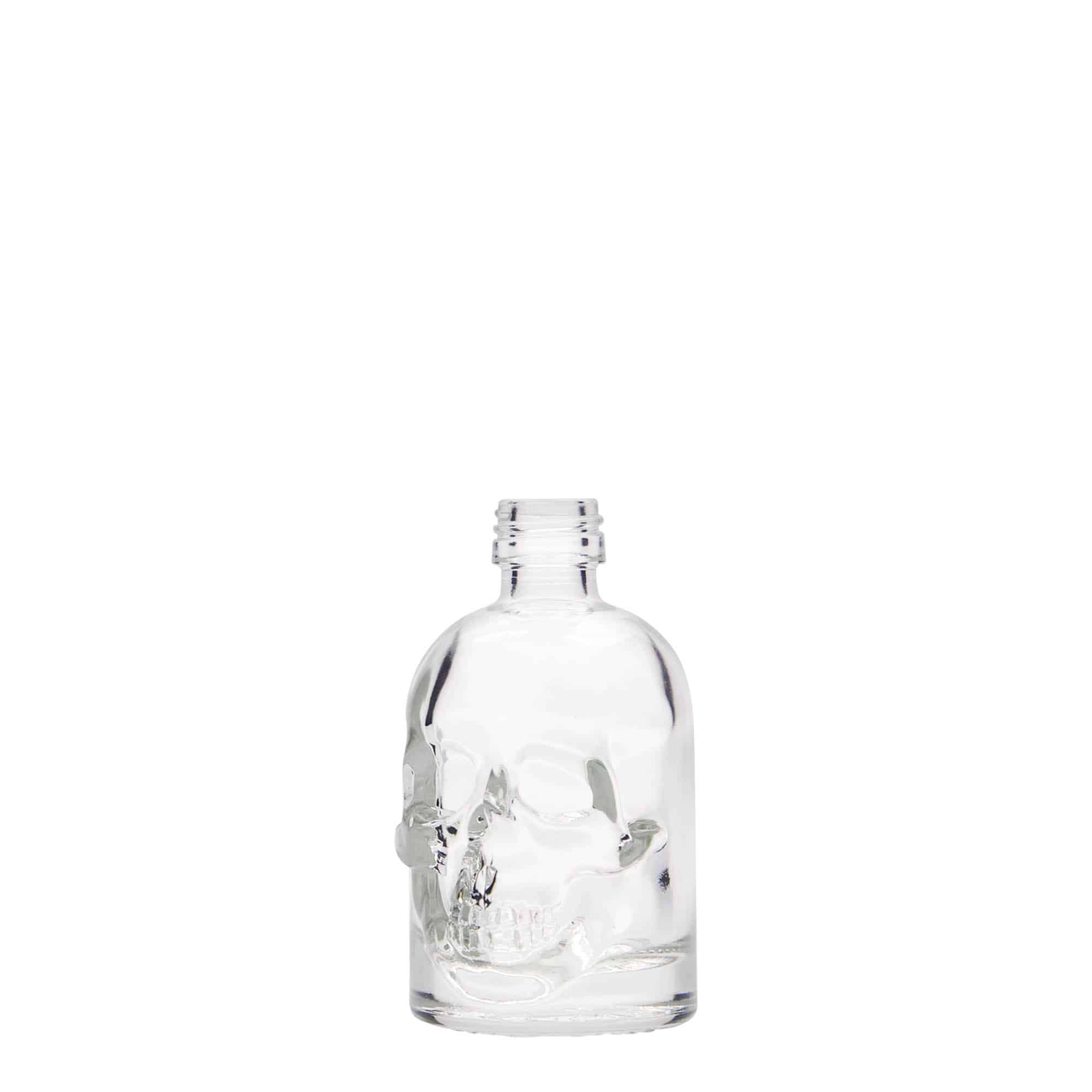50 ml klaaspudel 'Surnupealuu', sulgur: PP 18