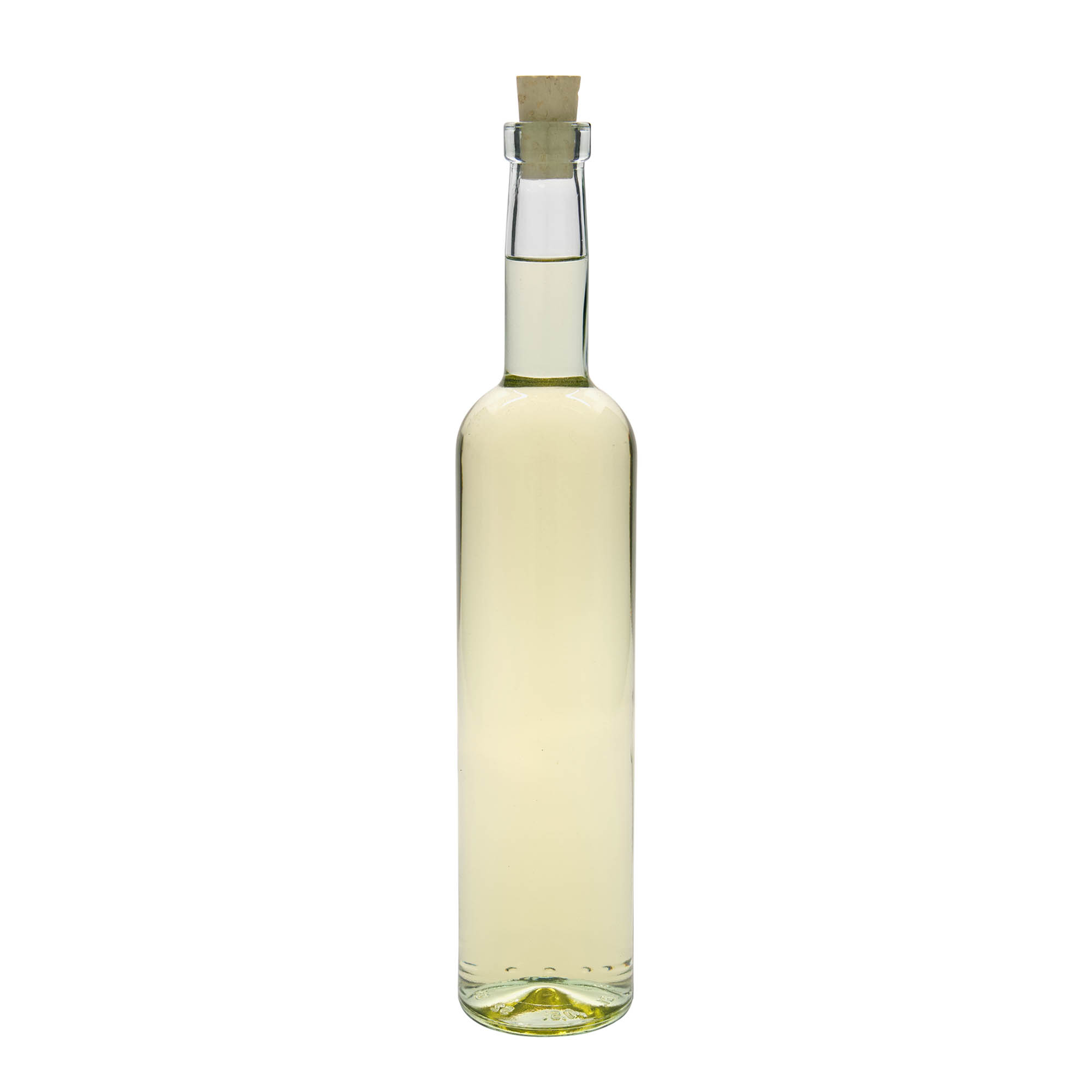 500 ml klaaspudel 'Bordeaux', suu: kork