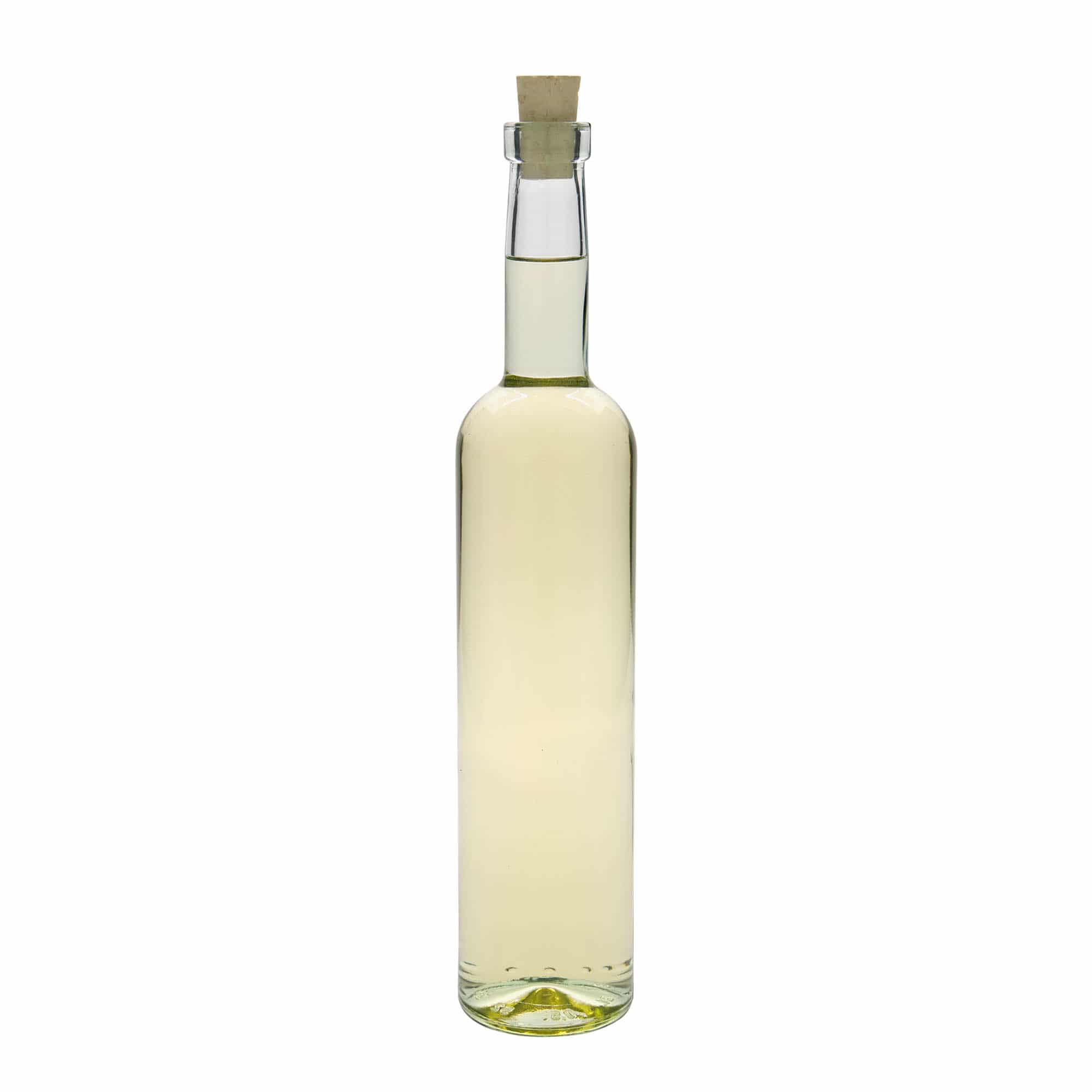 500 ml klaaspudel „Bordeaux“, avale: kork