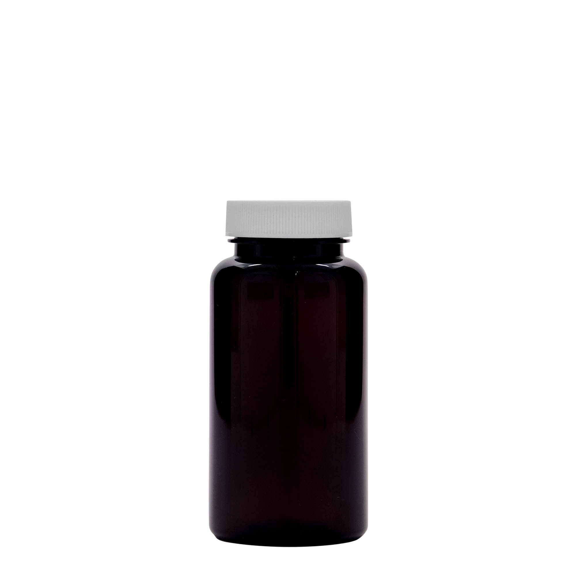 150 ml PET-pakkija, plastik, pruun, ava: 38/400