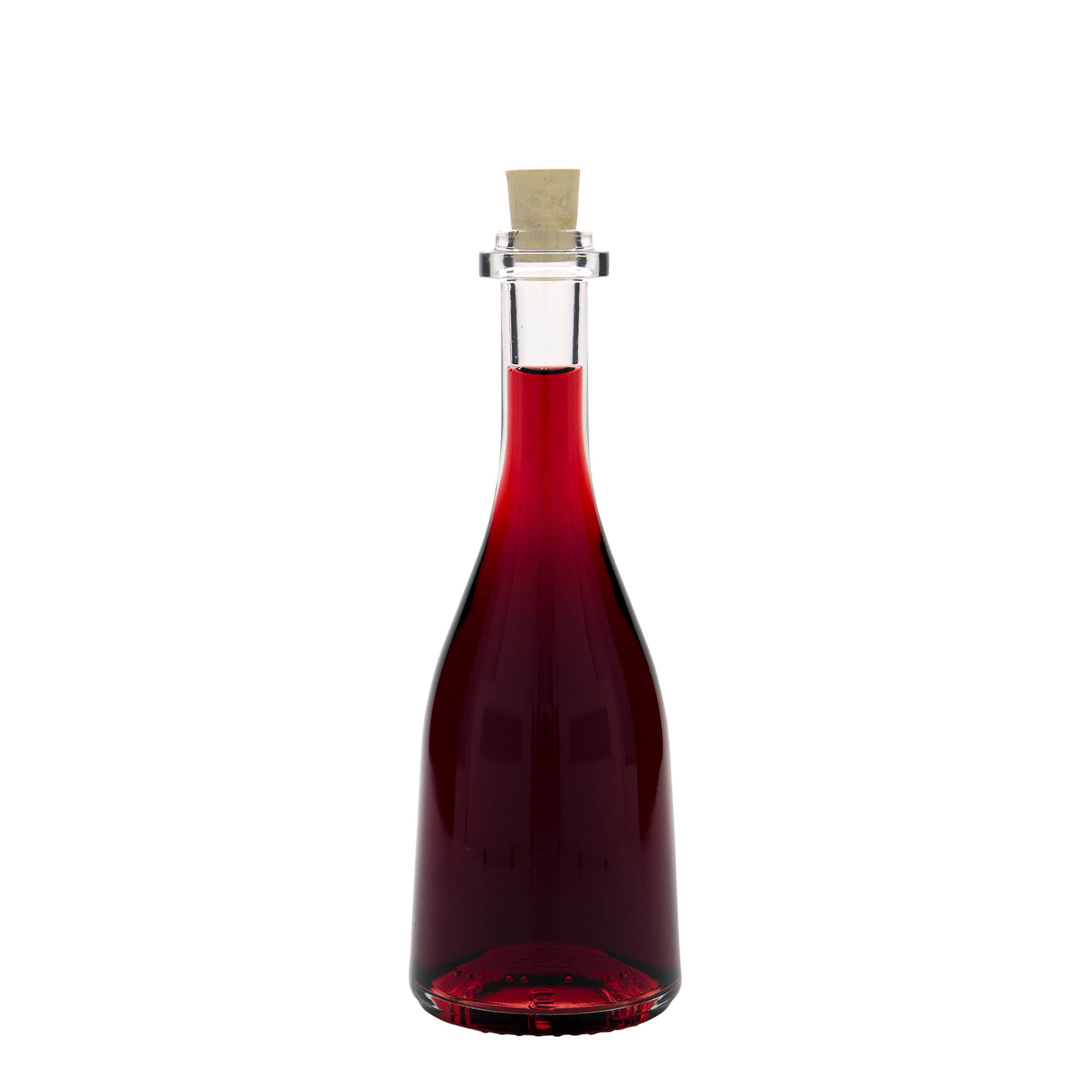 200 ml klaaspudel 'Rustica', ava: kork