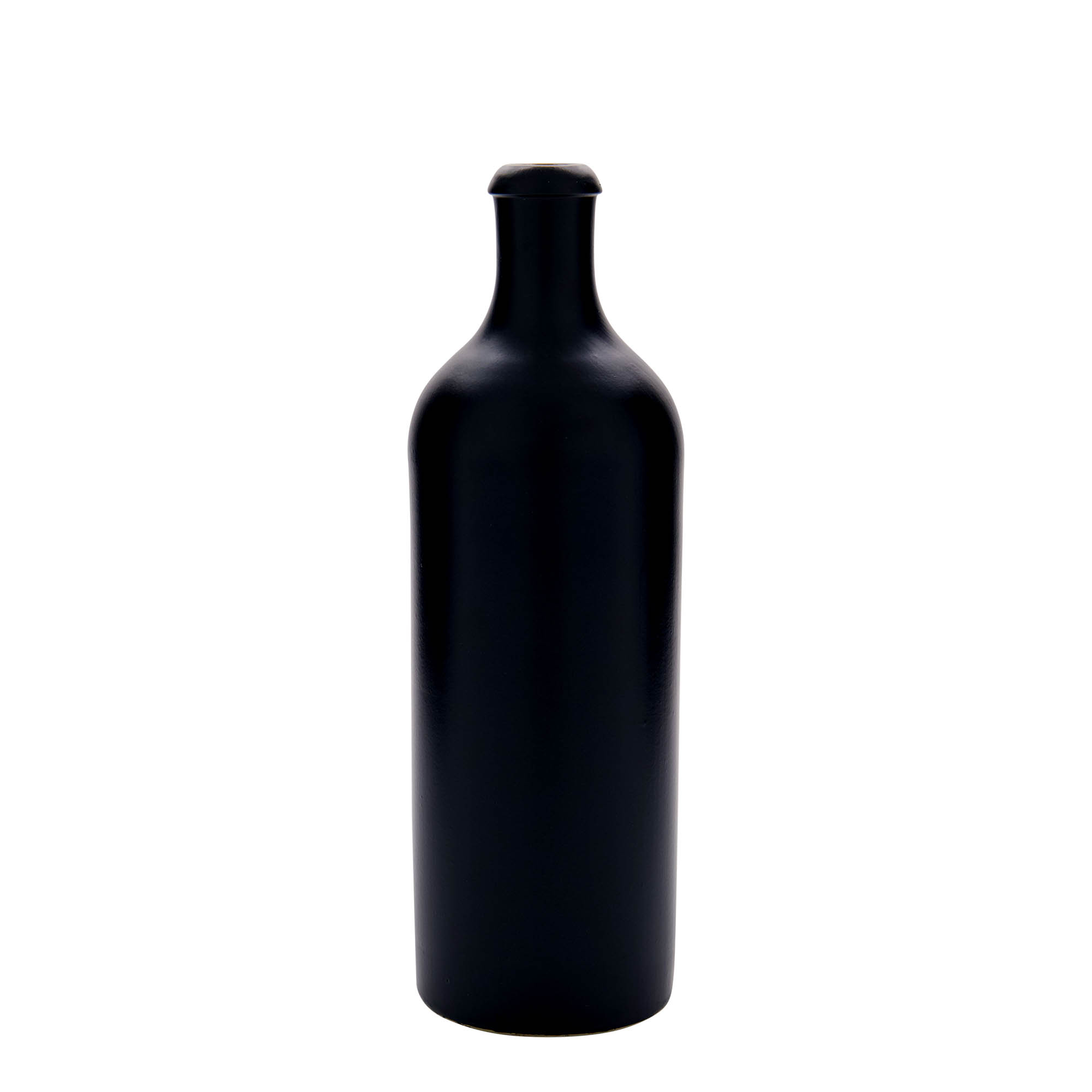 750 ml savipott, keraamiline, must, suuava: kork 750 ml savipott, keraamiline, must, suuava: kork