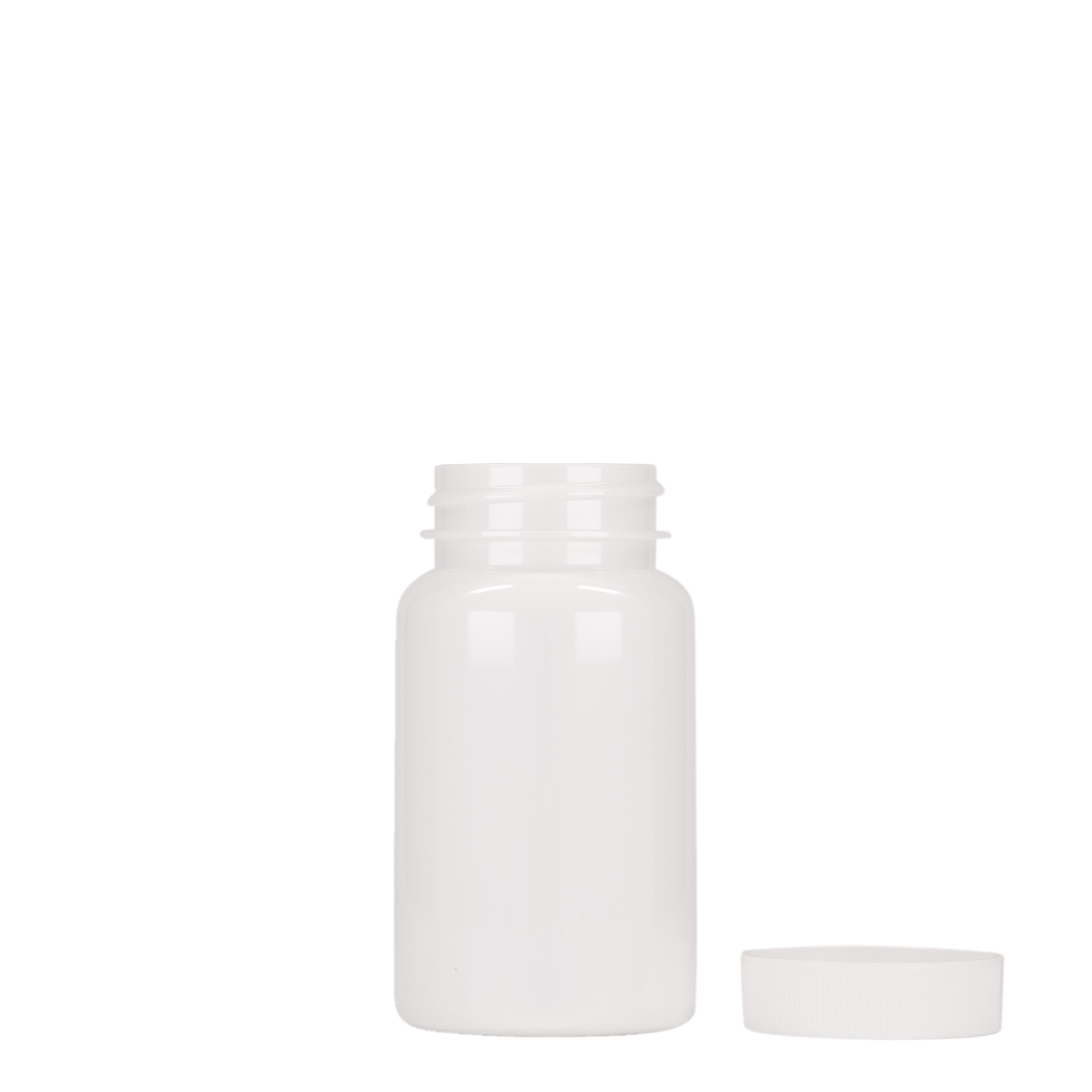 100 ml PET-pakk, plastik, valge, avaus: 38/400 100 ml PET-pakk, plastik, valge, avaus: 38/400