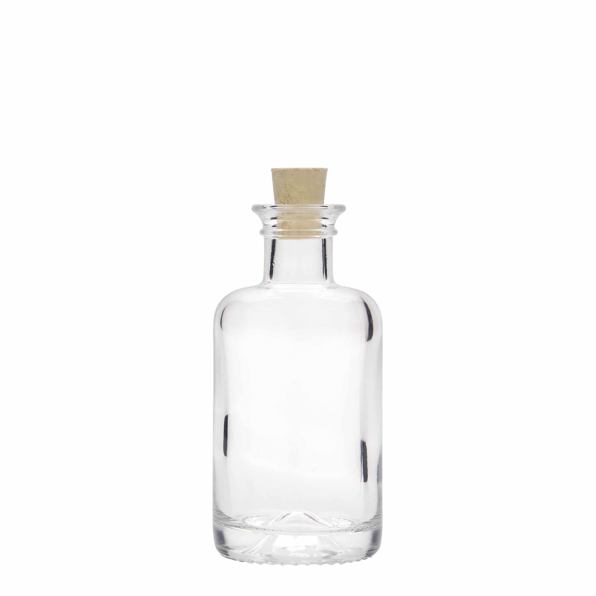 100 ml klaaspudel apteekrile, suu: kork