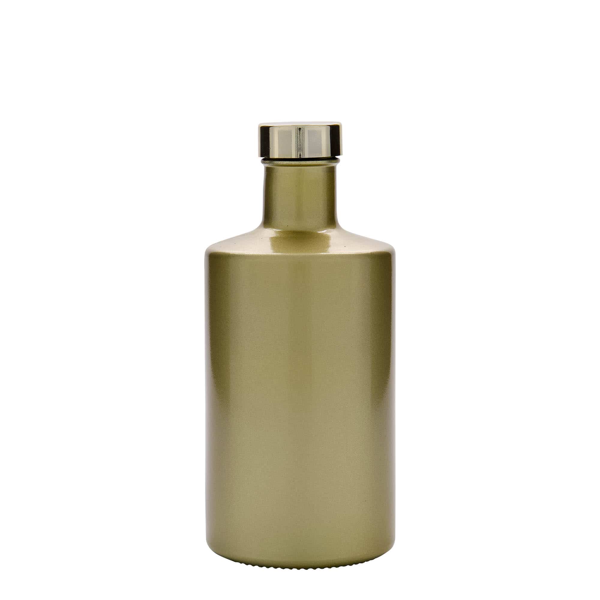 500 ml klaaspudel 'Caroline', kuldne, sulgur: GPI 33