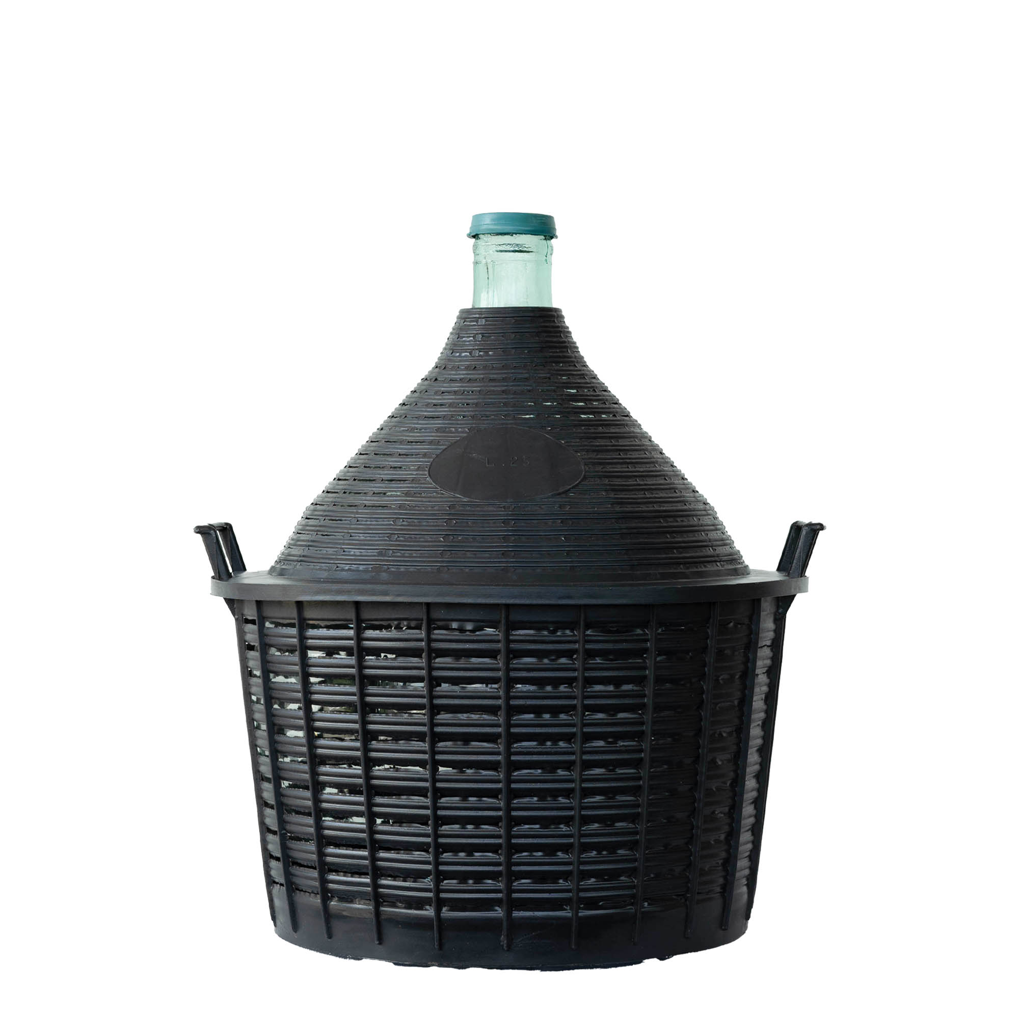 25 l pallonpudel kitsas kaelaga, klaas, suuava: kaanega